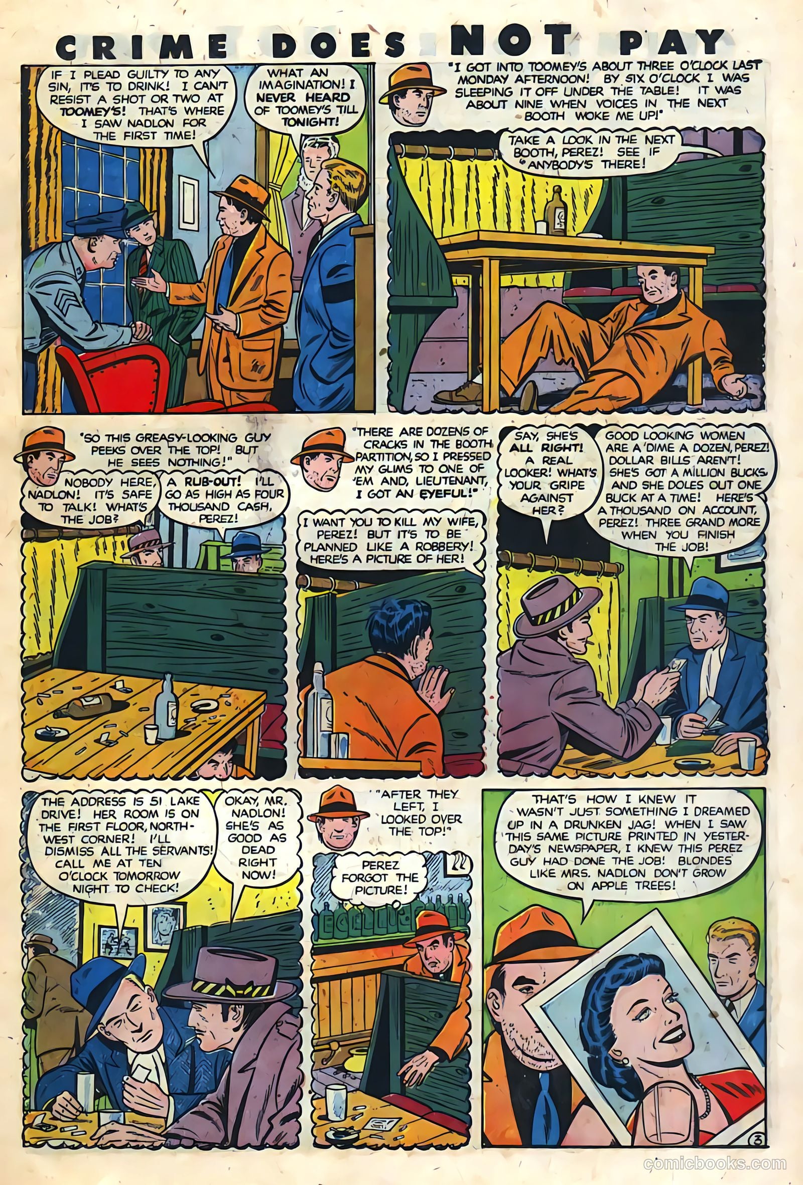 Crime Does Not Pay #86 (1950) — page 19 of 51