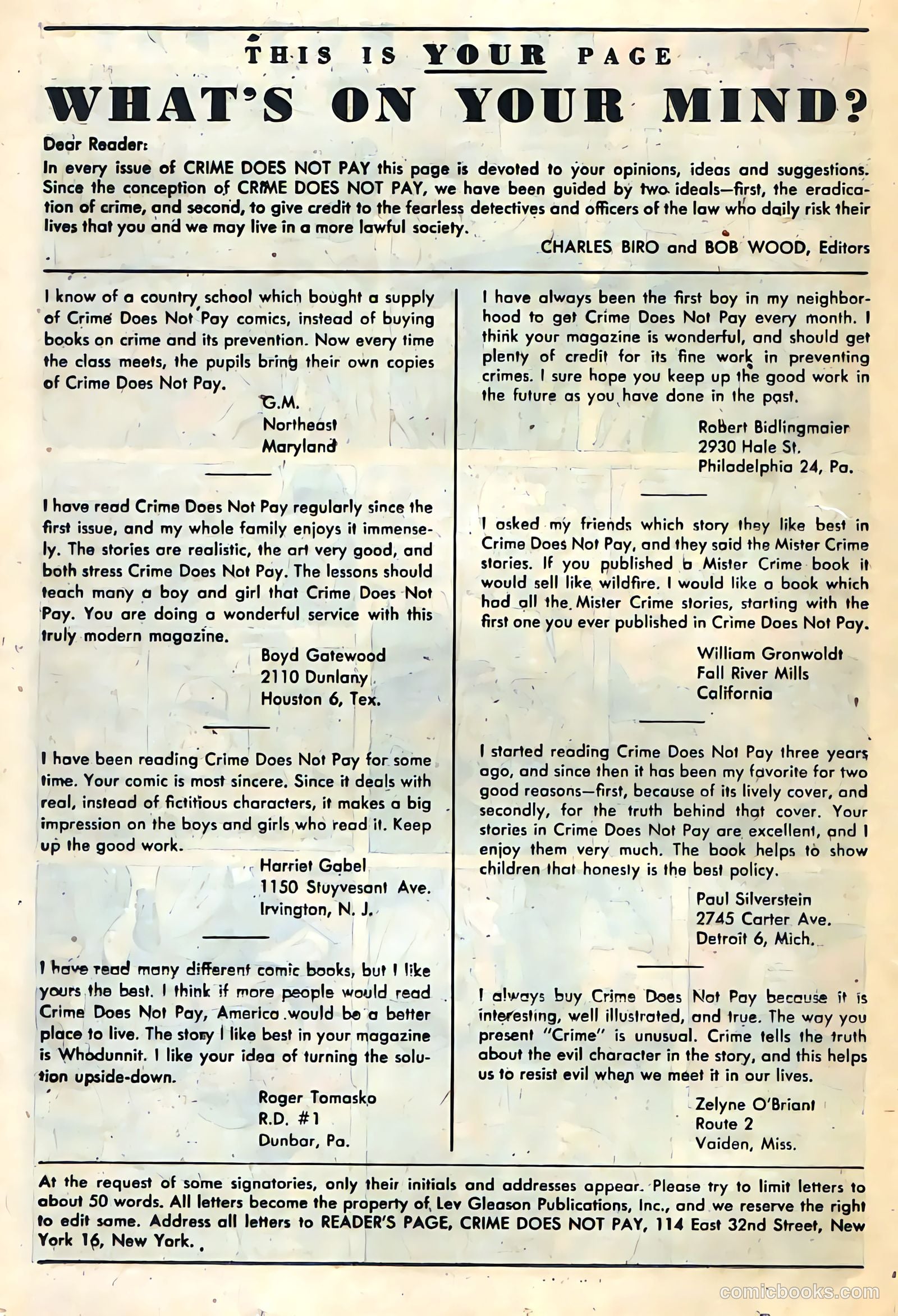 Crime Does Not Pay #86 (1950) — page 24 of 51