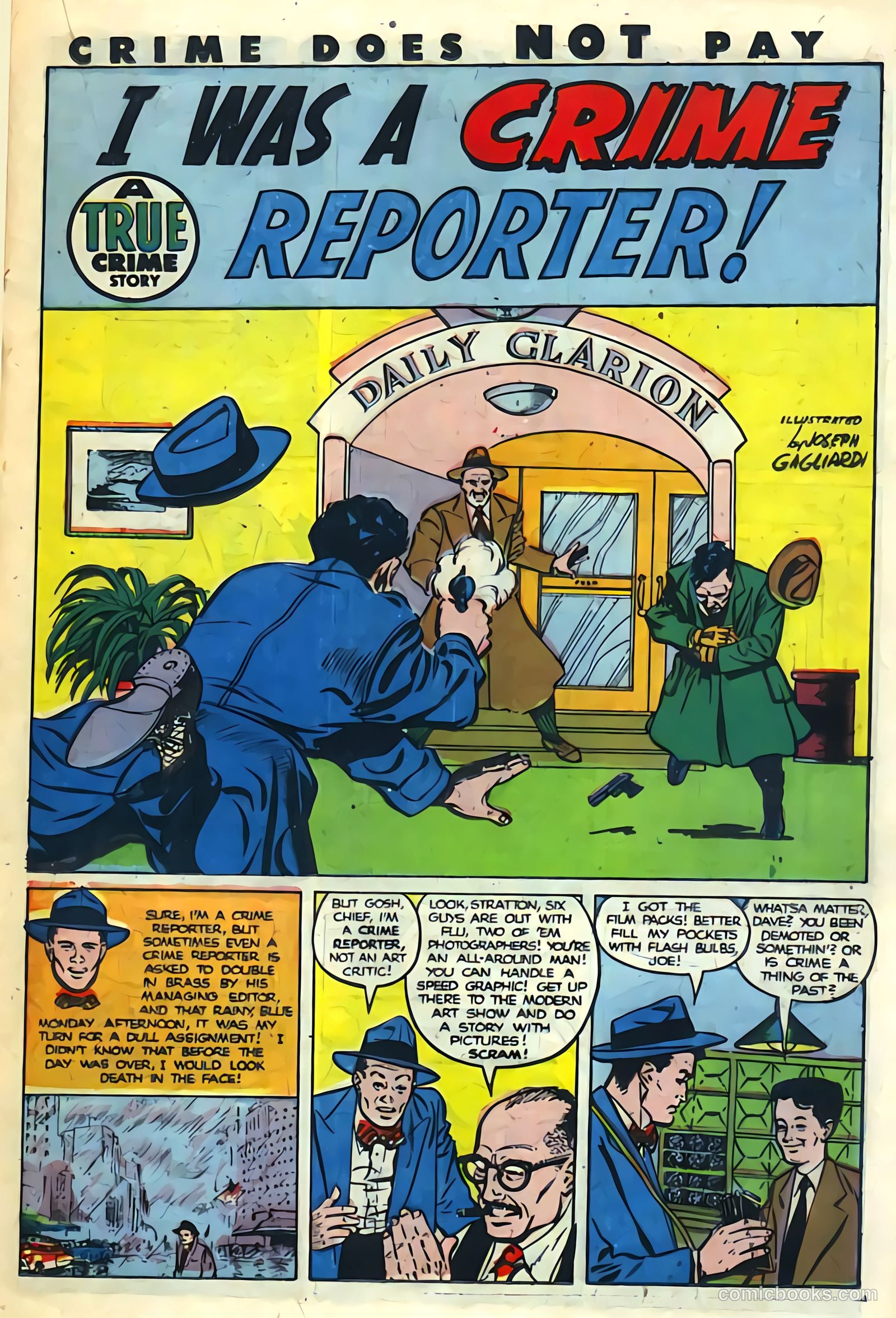 Crime Does Not Pay #86 (1950) — page 28 of 51