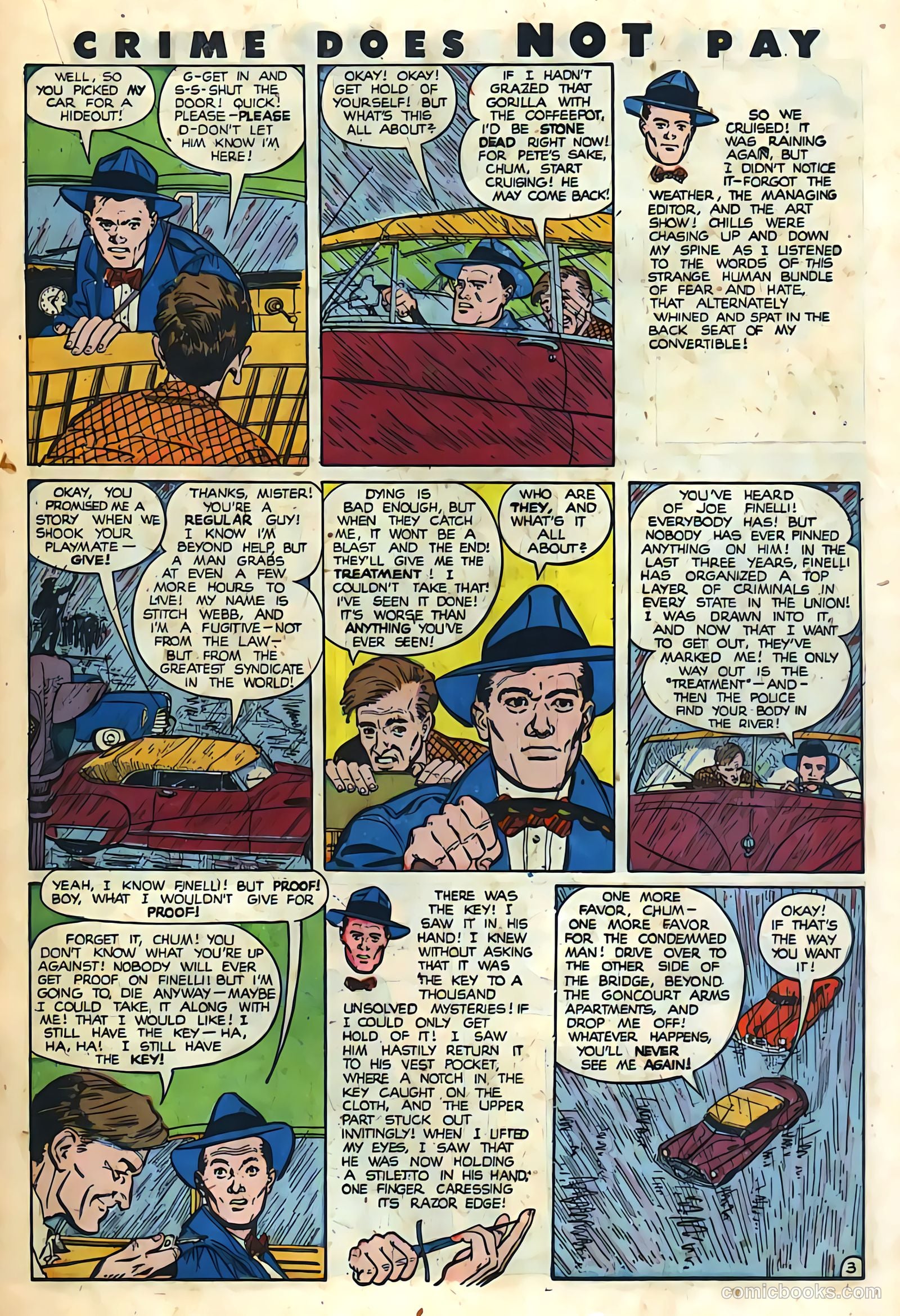Crime Does Not Pay #86 (1950) — page 30 of 51