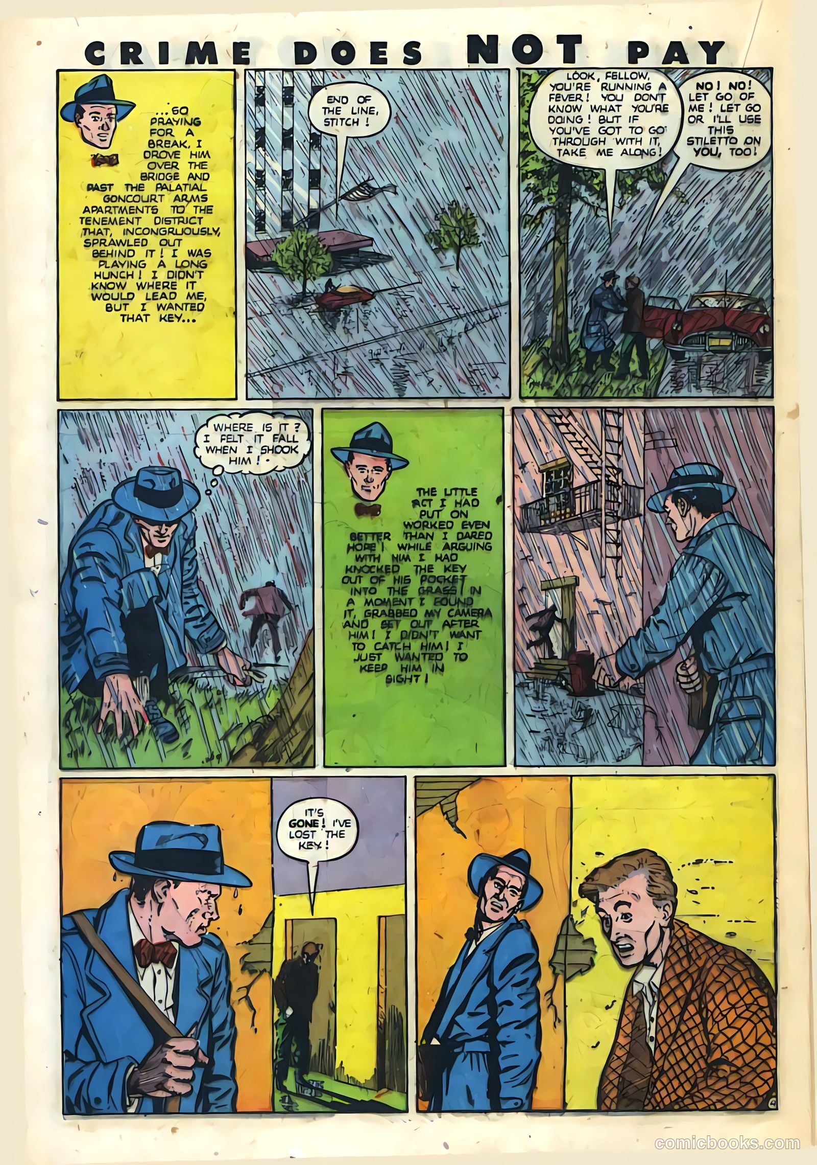 Crime Does Not Pay #86 (1950) — page 31 of 51