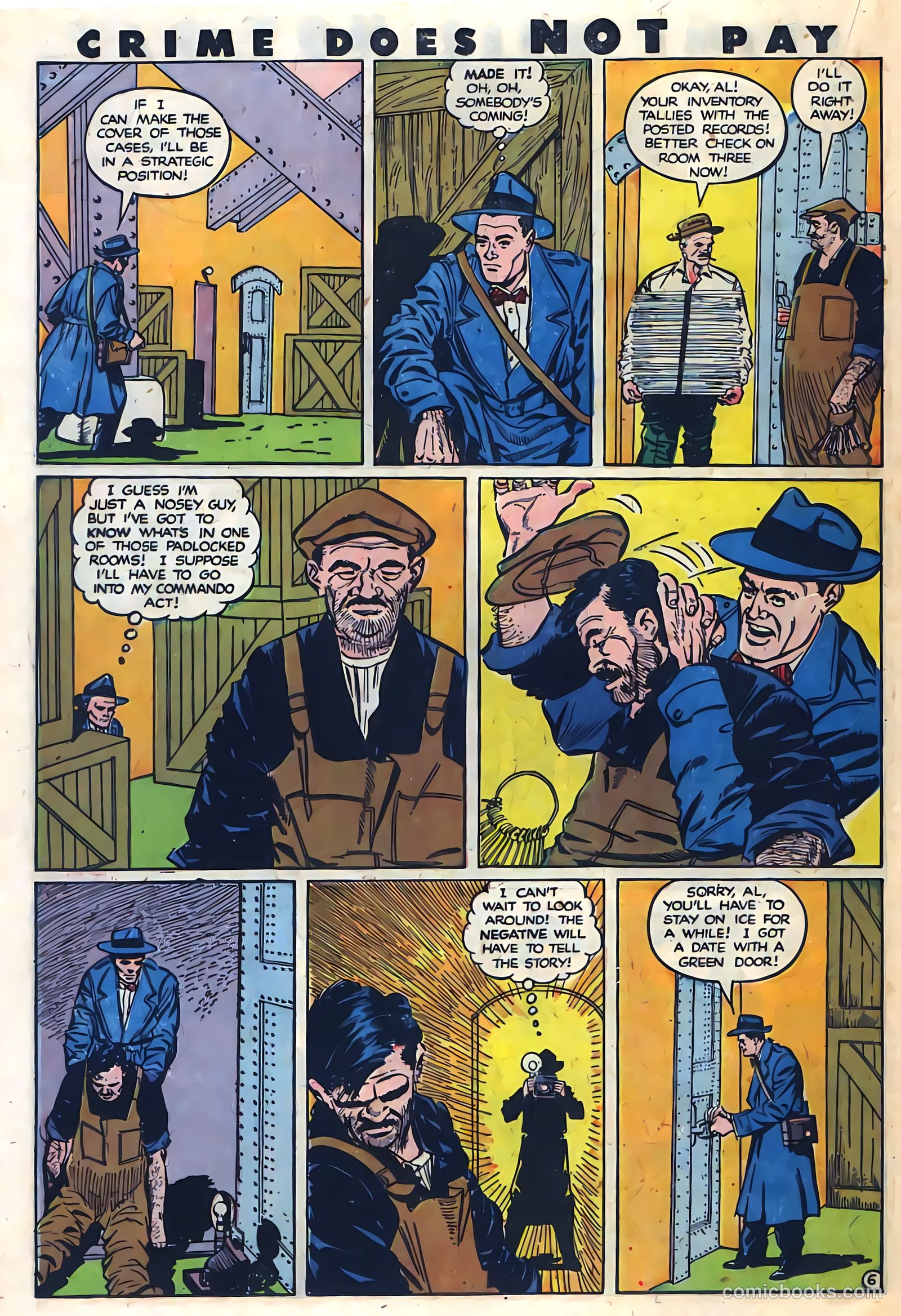 Crime Does Not Pay #86 (1950) — page 33 of 51