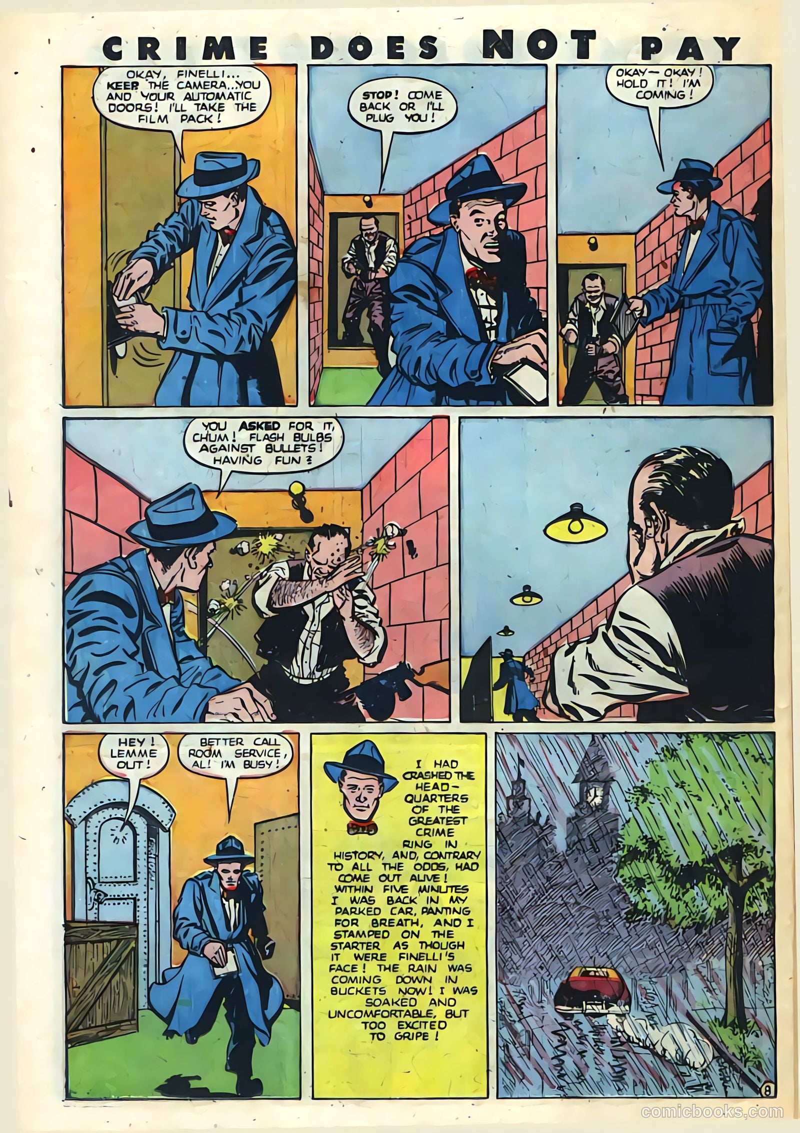 Crime Does Not Pay #86 (1950) — page 35 of 51