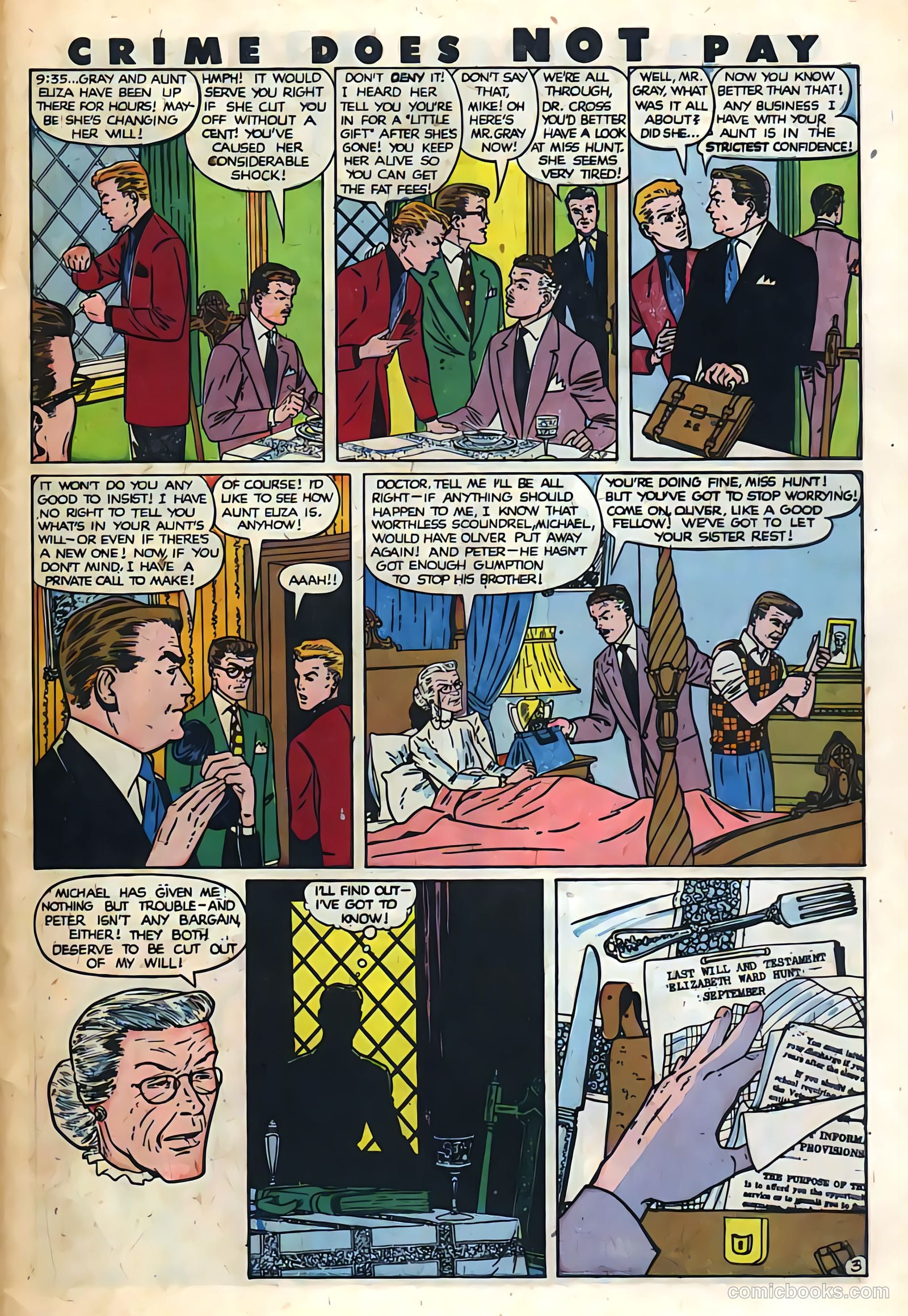 Crime Does Not Pay #86 (1950) — page 42 of 51