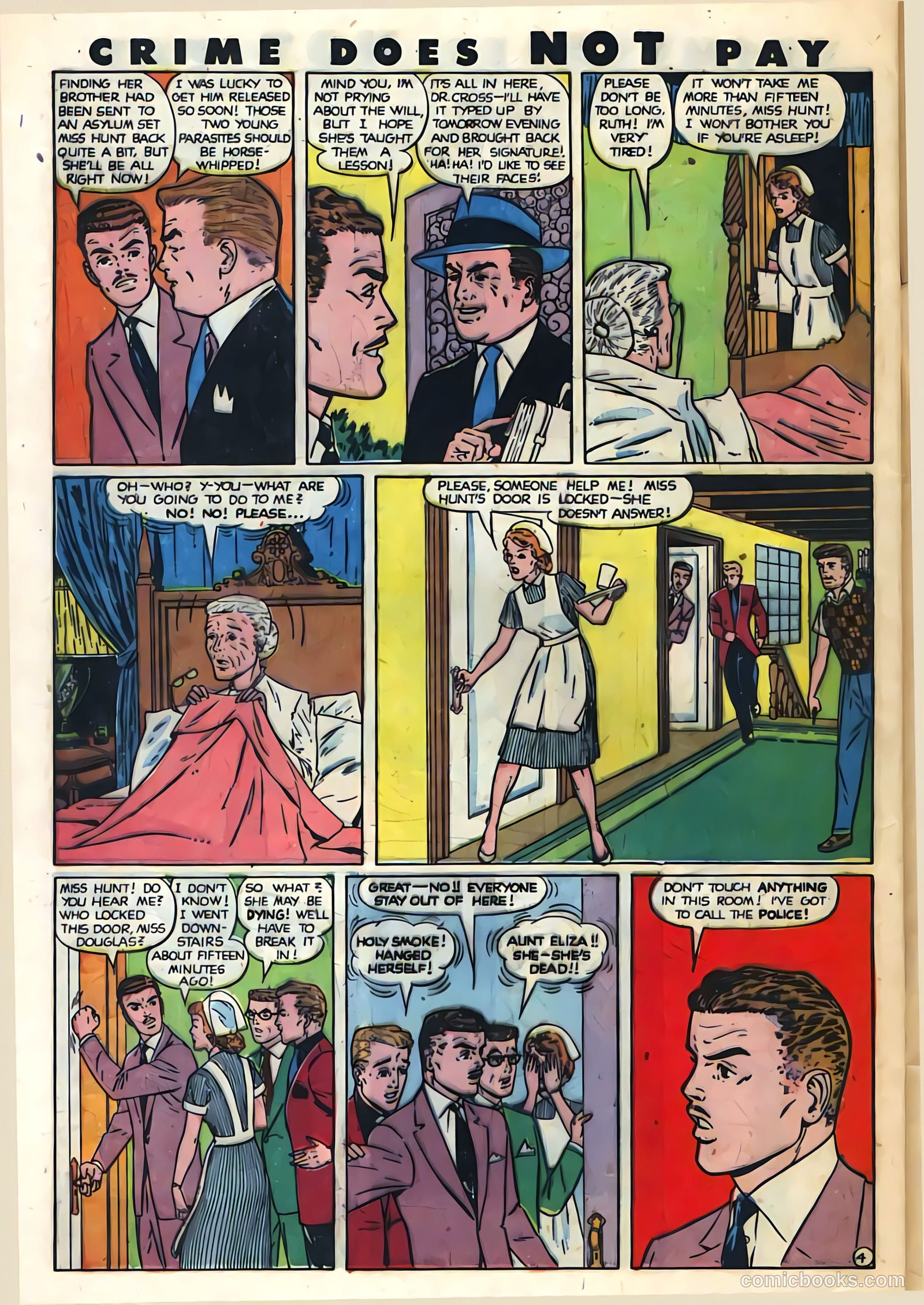 Crime Does Not Pay #86 (1950) — page 43 of 51