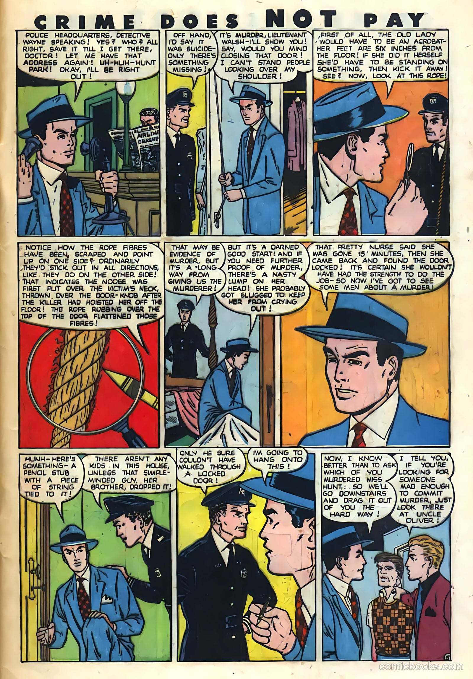 Crime Does Not Pay #86 (1950) — page 44 of 51