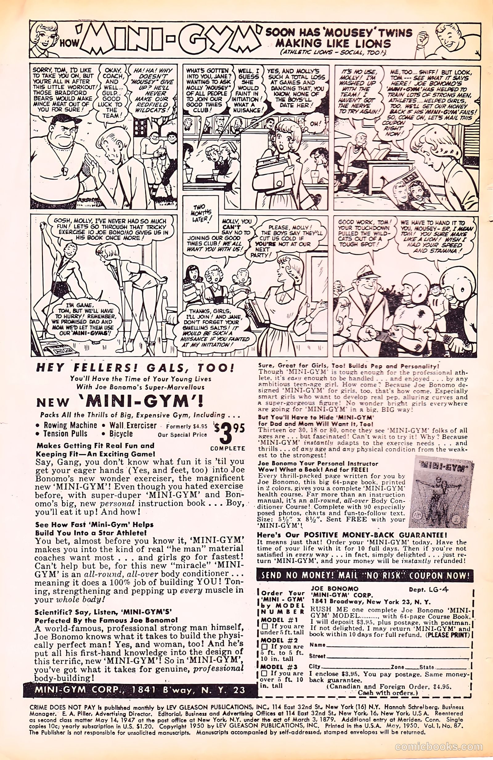 Crime Does Not Pay #87 (1950) — page 2 of 53