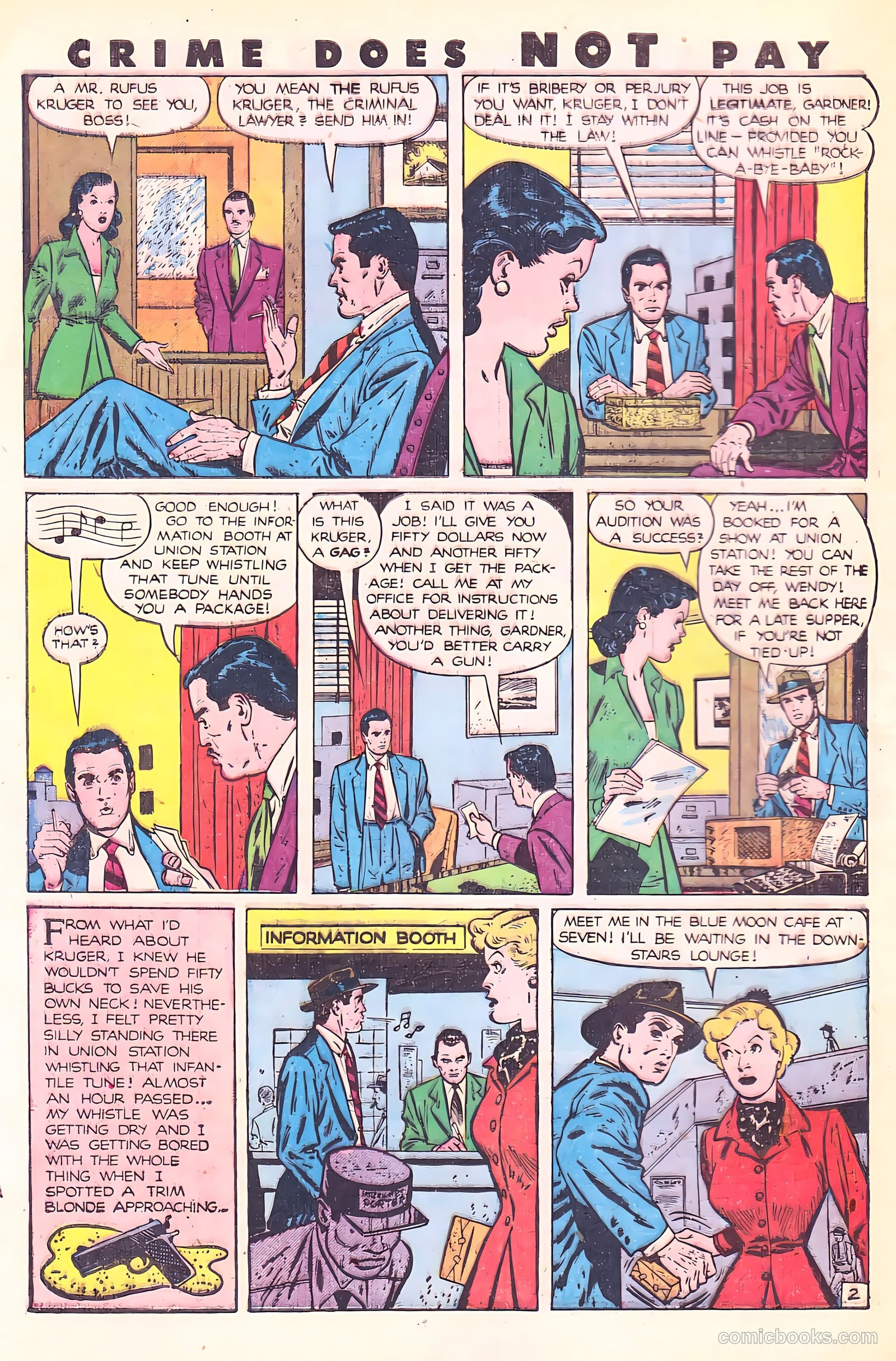 Crime Does Not Pay #87 (1950) — page 4 of 53