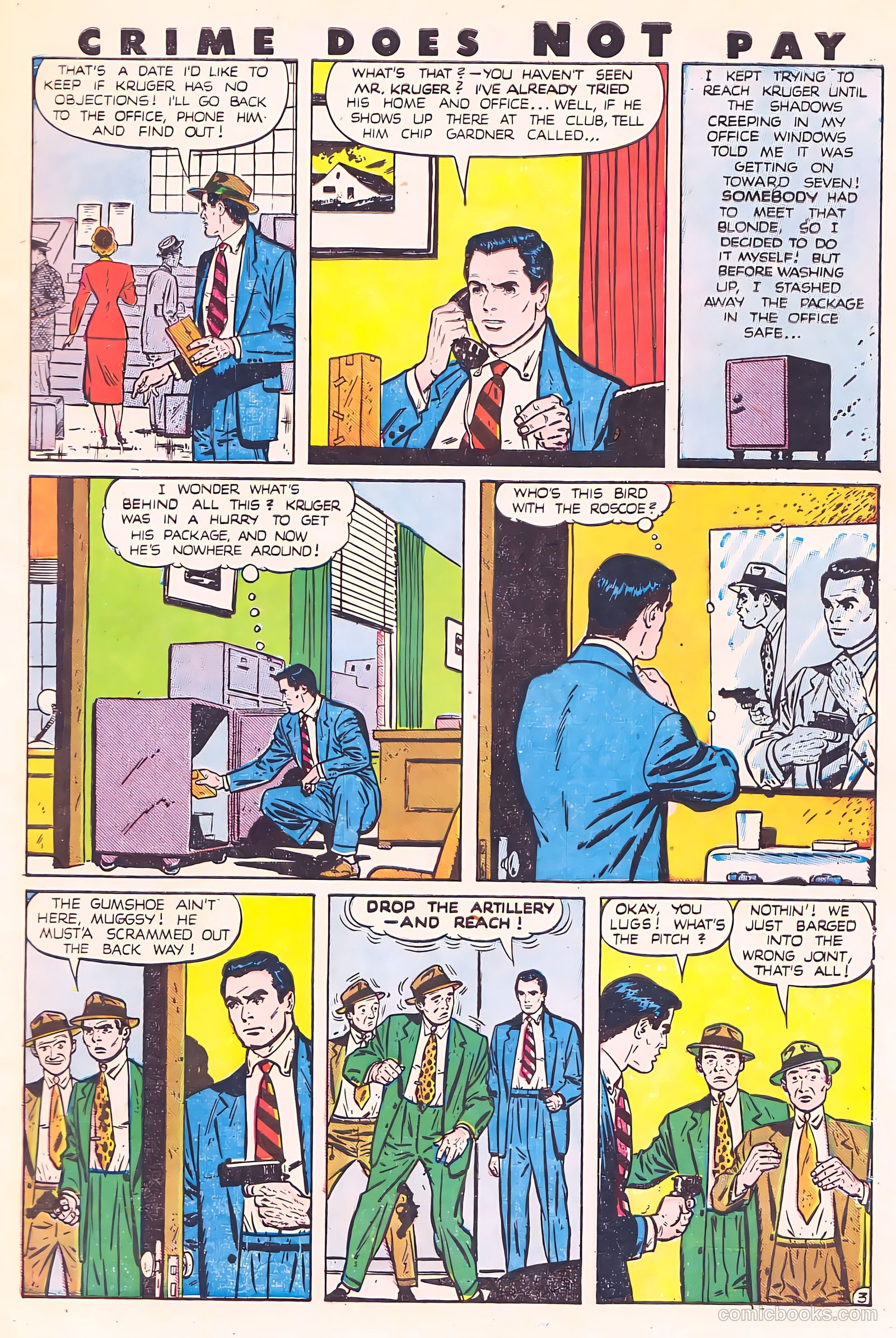 Crime Does Not Pay #87 (1950) — page 5 of 53