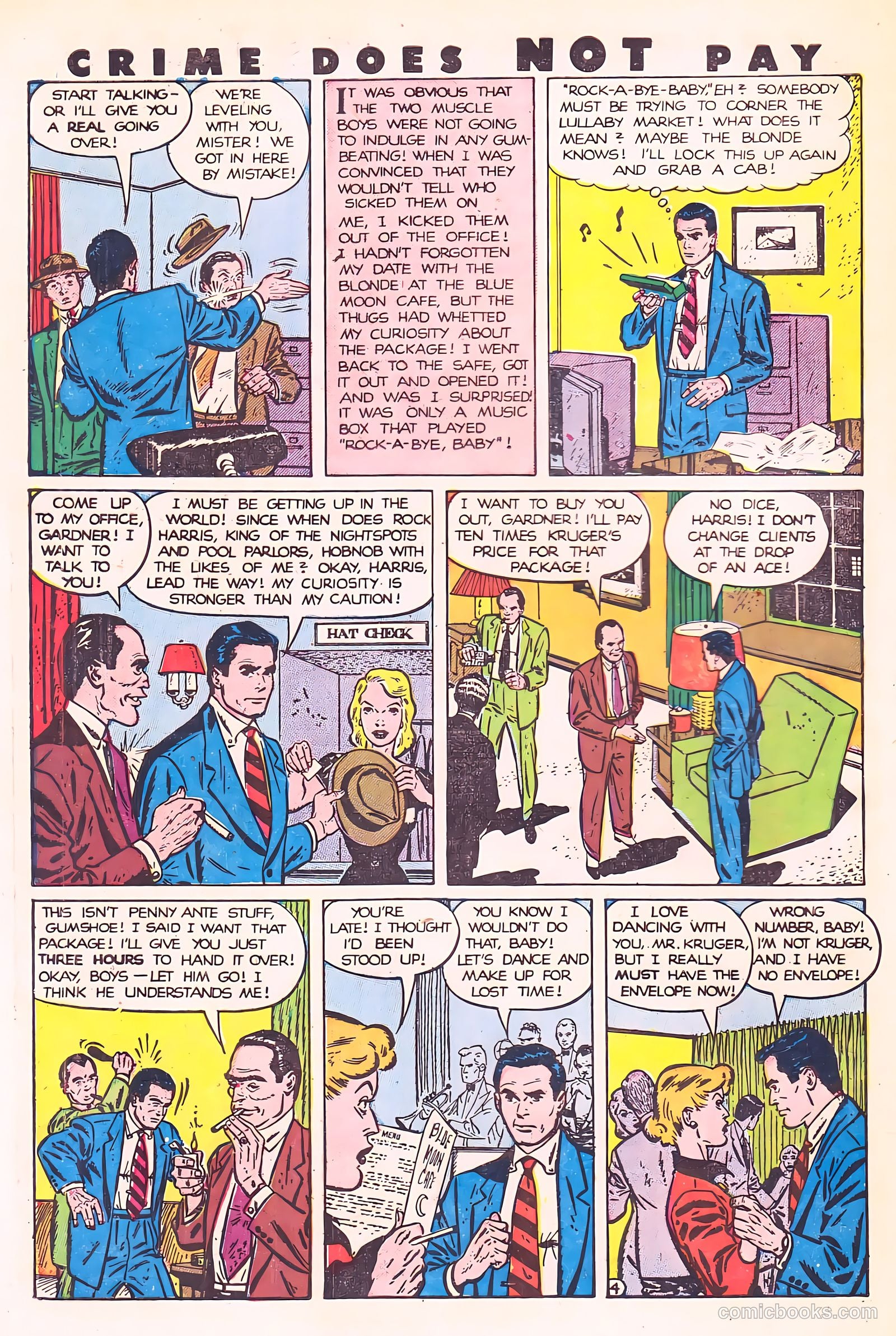 Crime Does Not Pay #87 (1950) — page 6 of 53