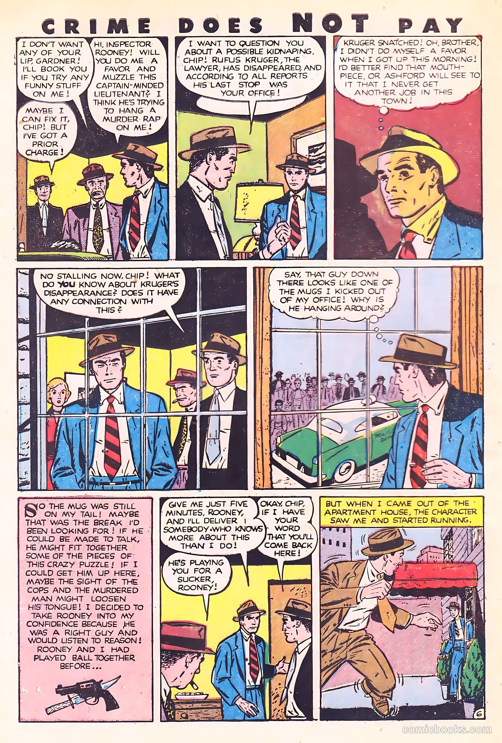 Crime Does Not Pay #87 (1950) — page 8 of 53