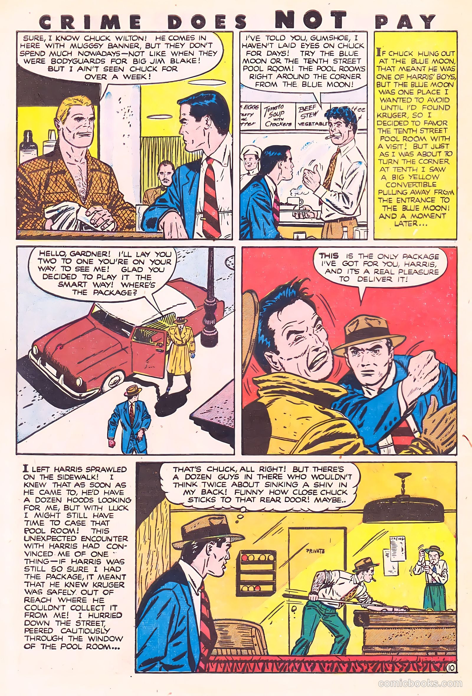 Crime Does Not Pay #87 (1950) — page 12 of 53
