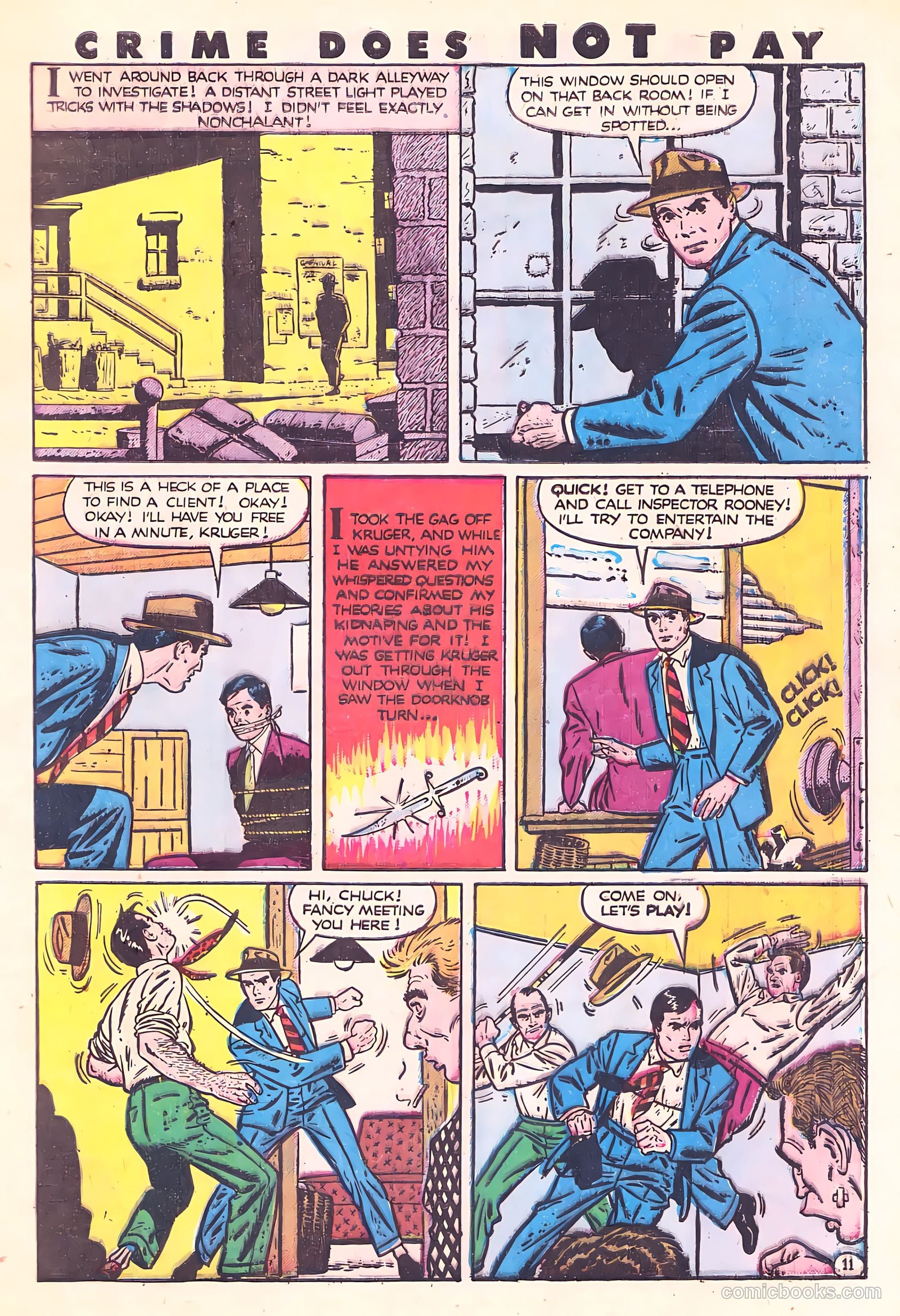 Crime Does Not Pay #87 (1950) — page 13 of 53
