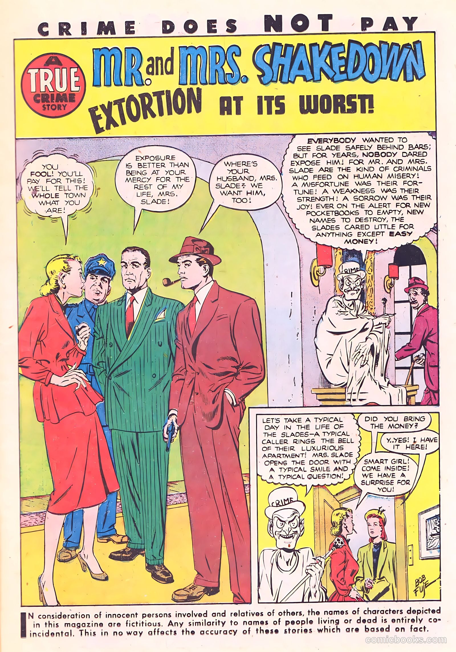 Crime Does Not Pay #87 (1950) — page 19 of 53