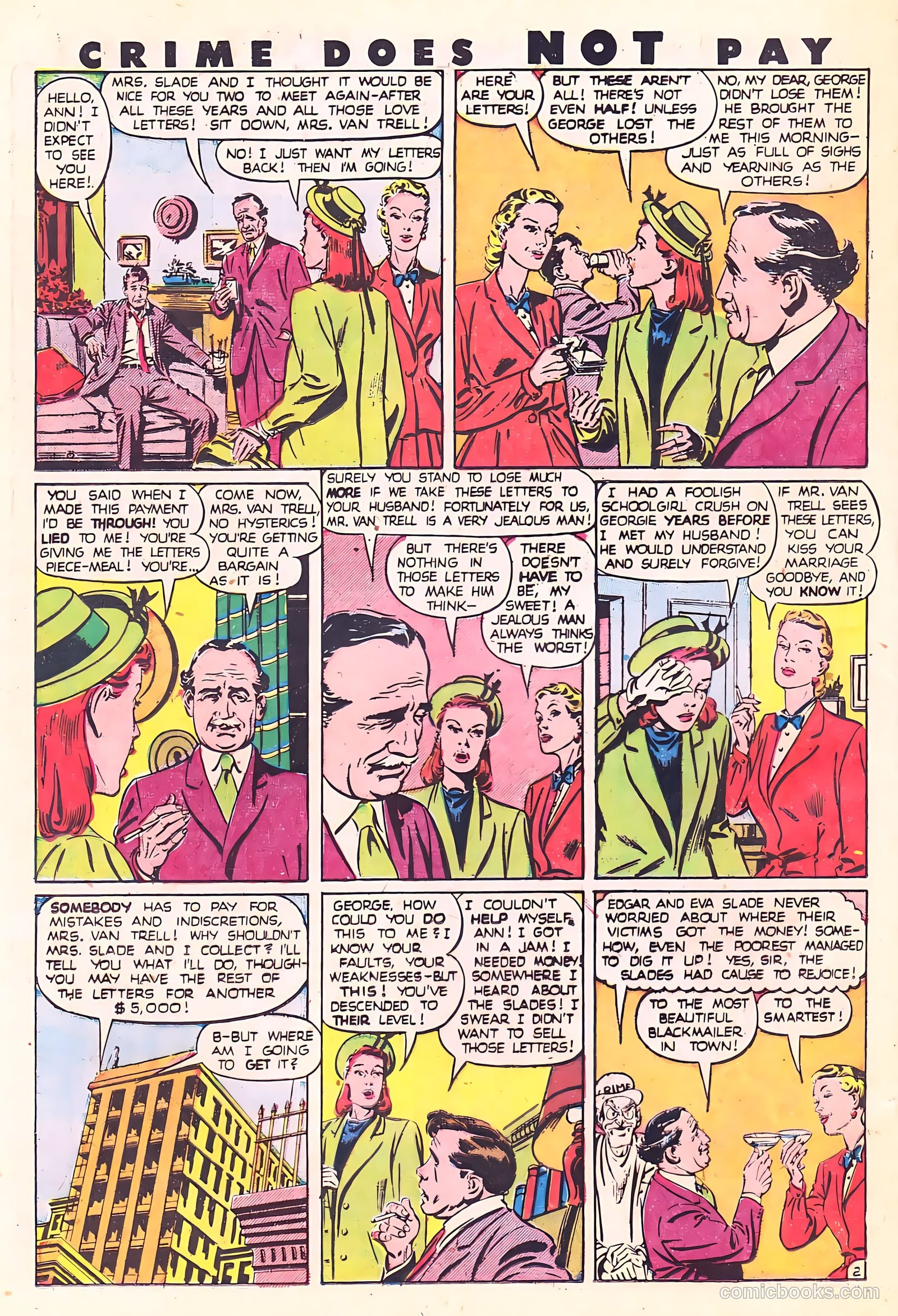 Crime Does Not Pay #87 (1950) — page 20 of 53
