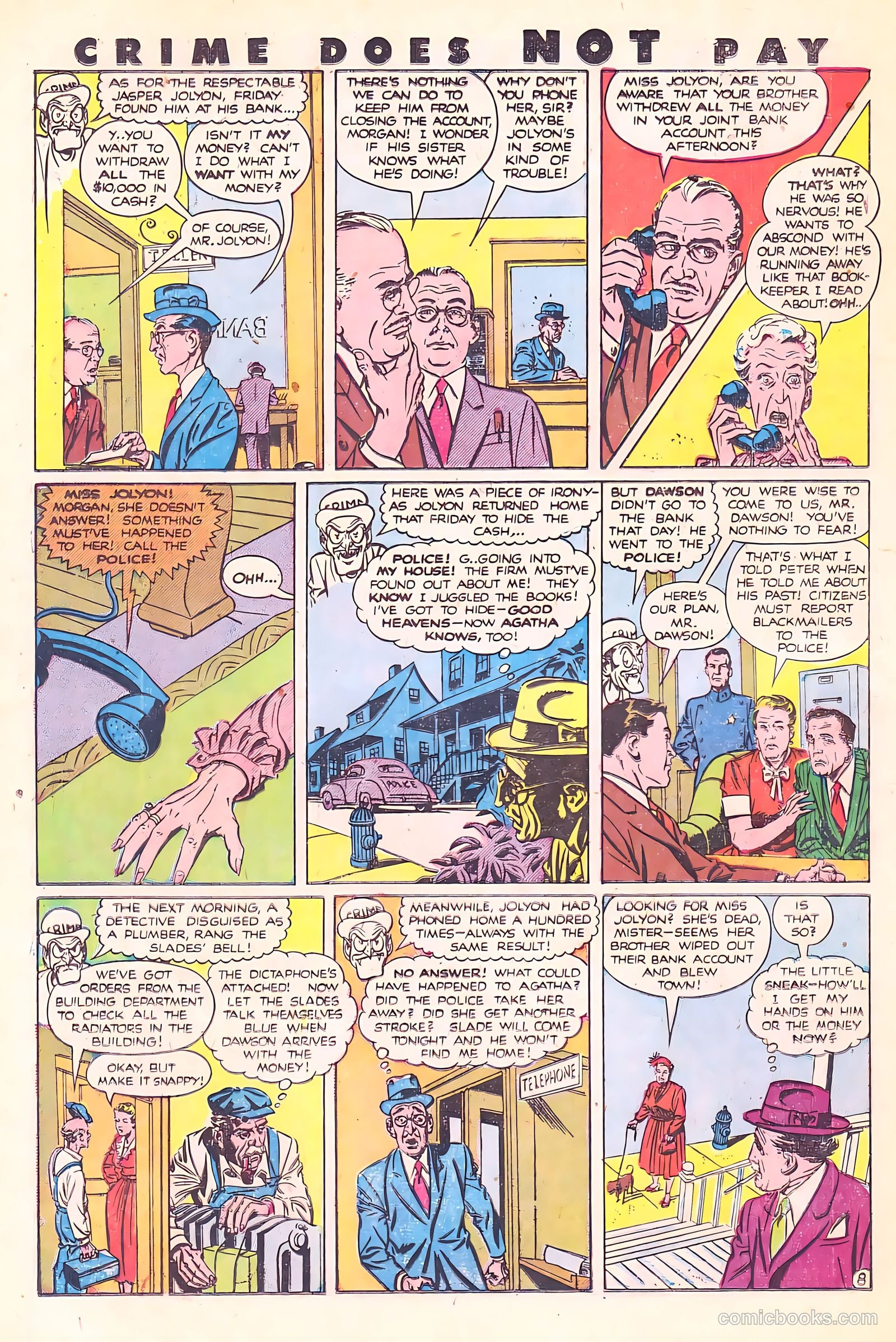 Crime Does Not Pay #87 (1950) — page 26 of 53