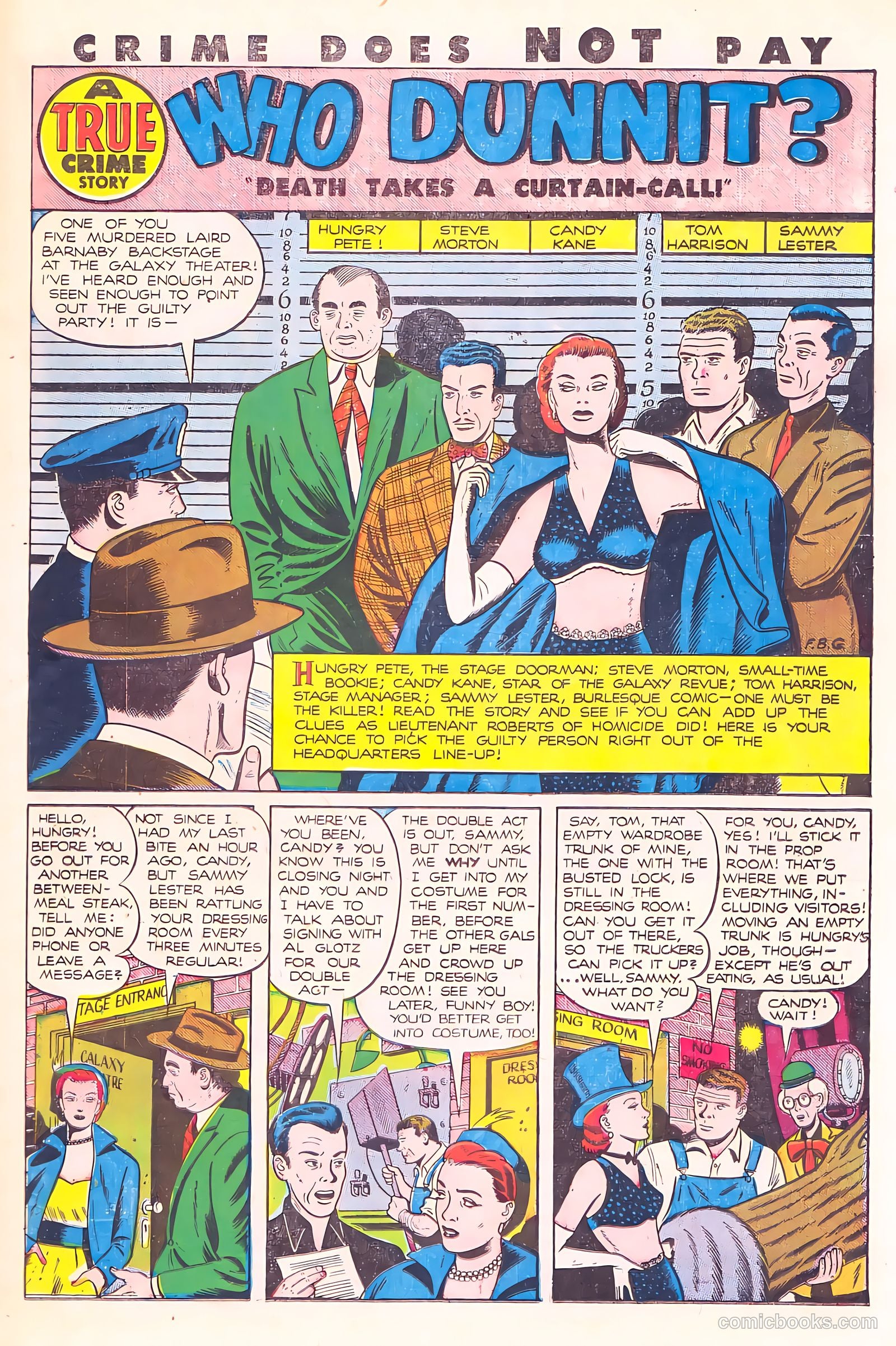 Crime Does Not Pay #87 (1950) — page 29 of 53