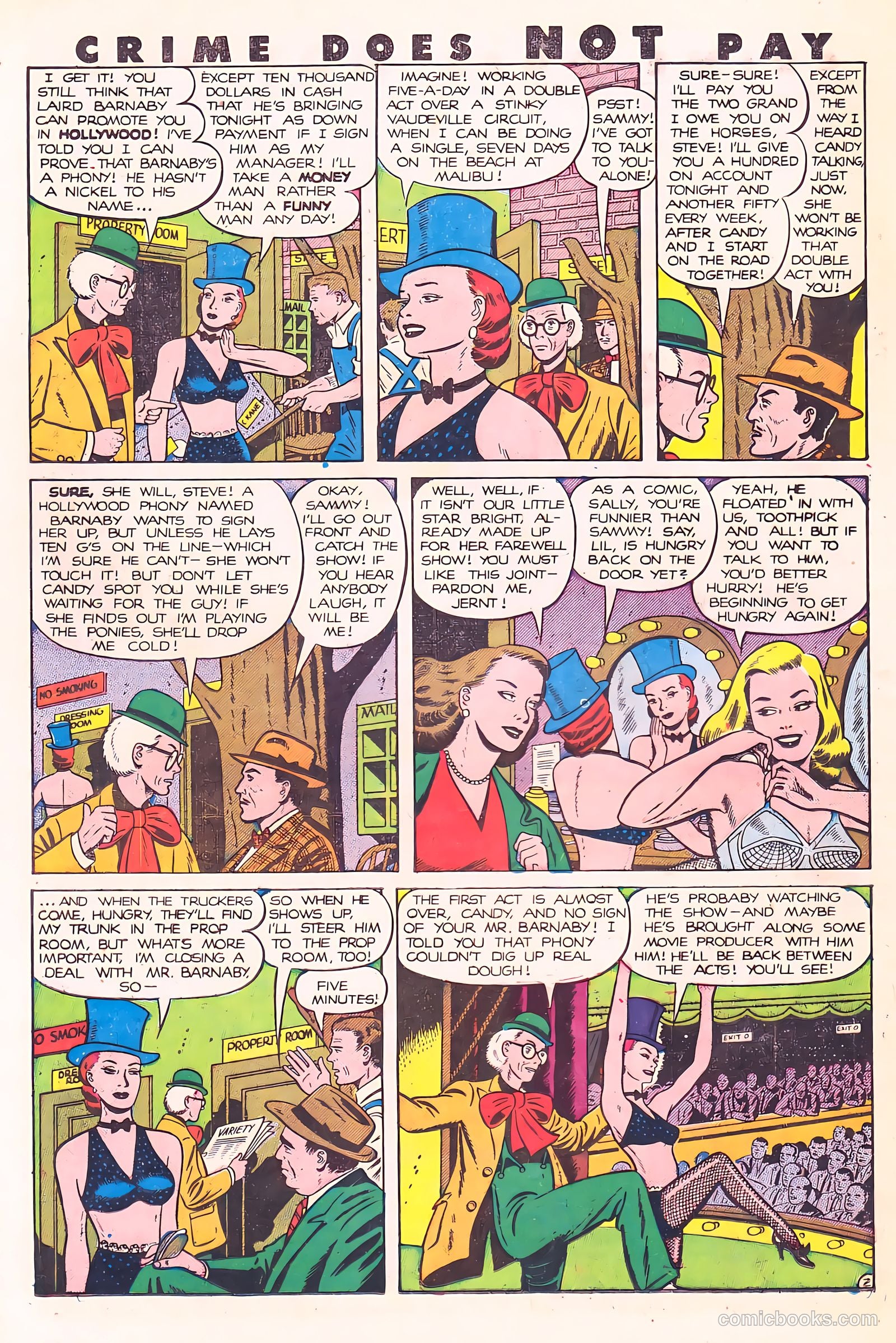 Crime Does Not Pay #87 (1950) — page 30 of 53