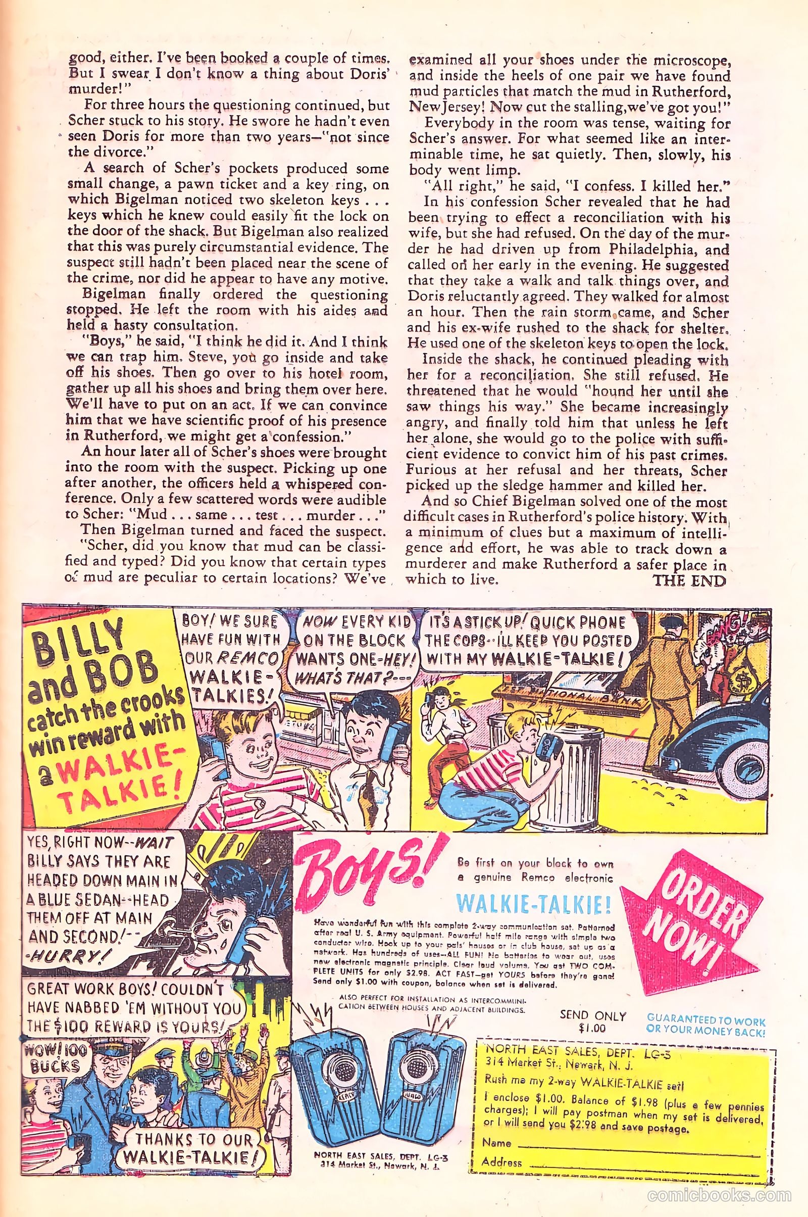 Crime Does Not Pay #87 (1950) — page 38 of 53