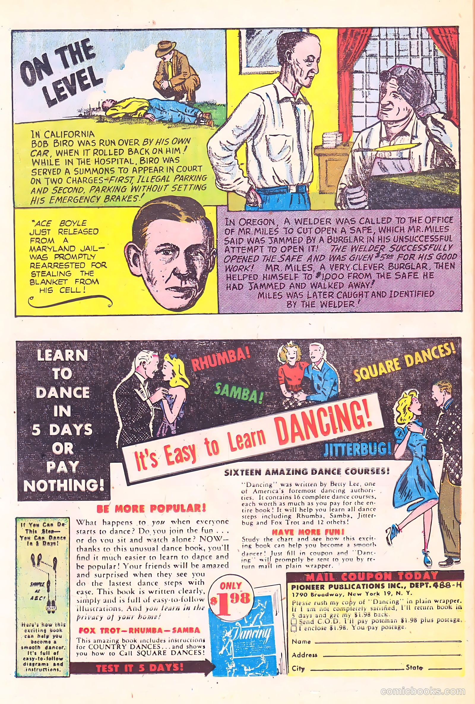Crime Does Not Pay #87 (1950) — page 39 of 53