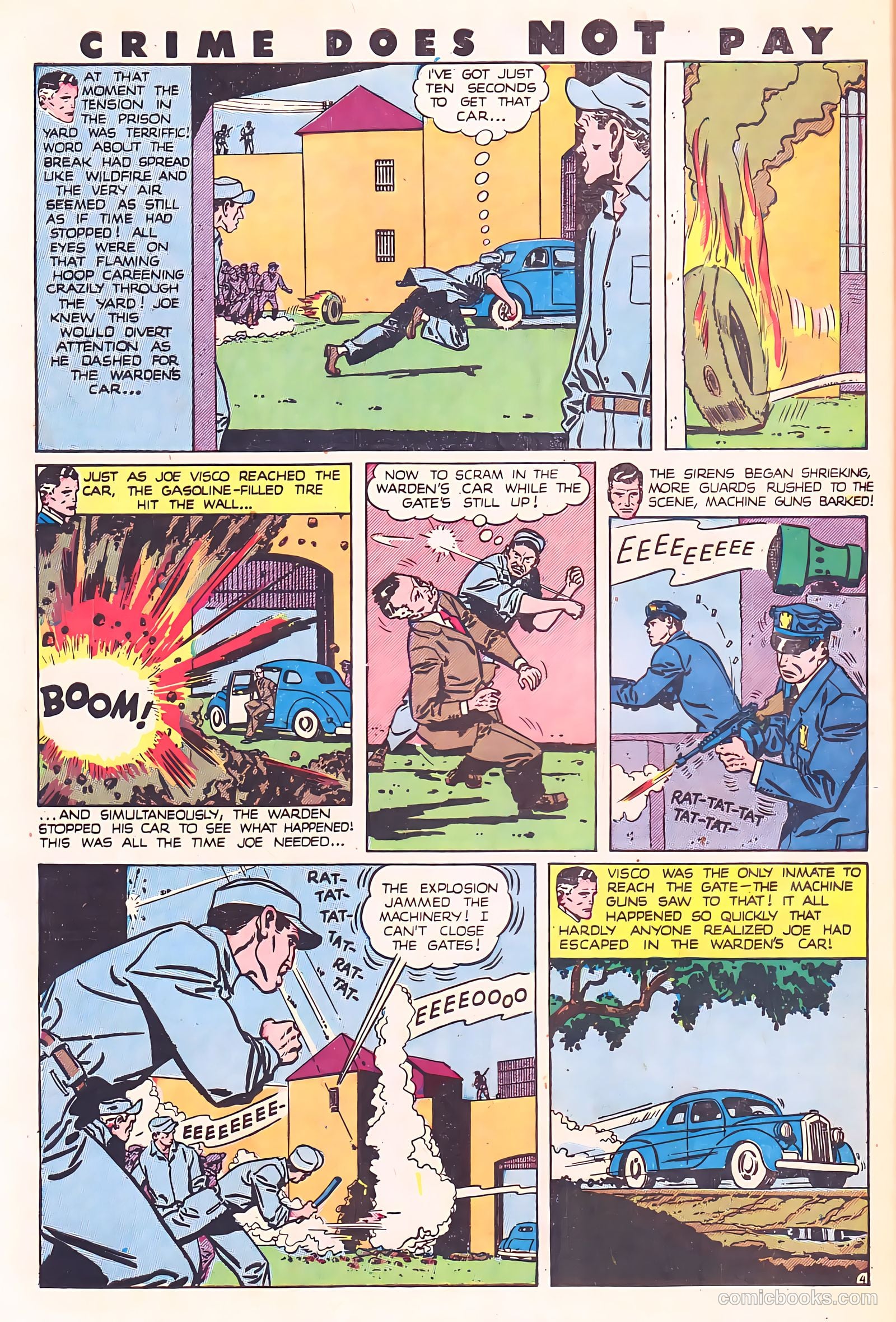 Crime Does Not Pay #87 (1950) — page 43 of 53