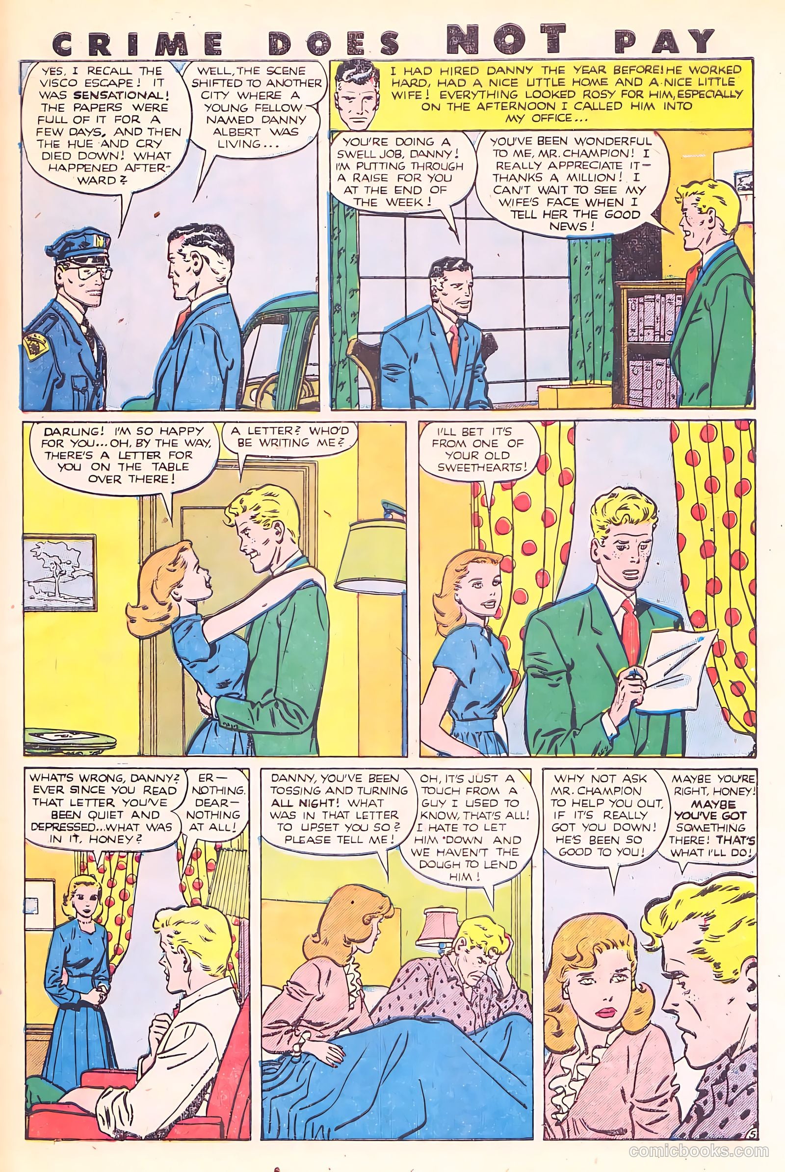 Crime Does Not Pay #87 (1950) — page 44 of 53