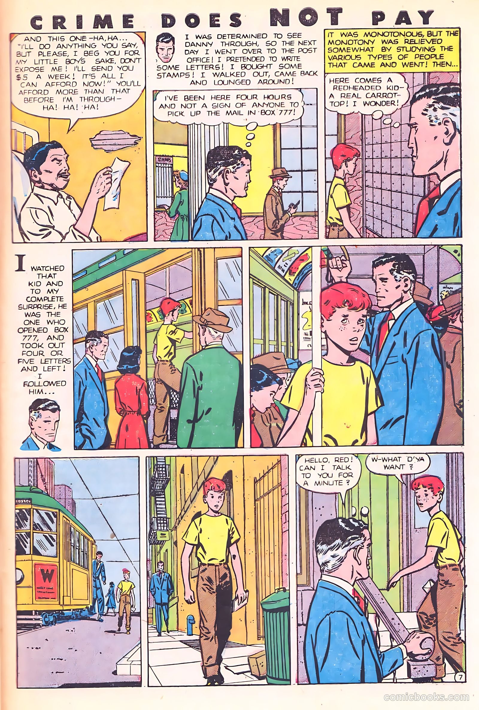 Crime Does Not Pay #87 (1950) — page 46 of 53