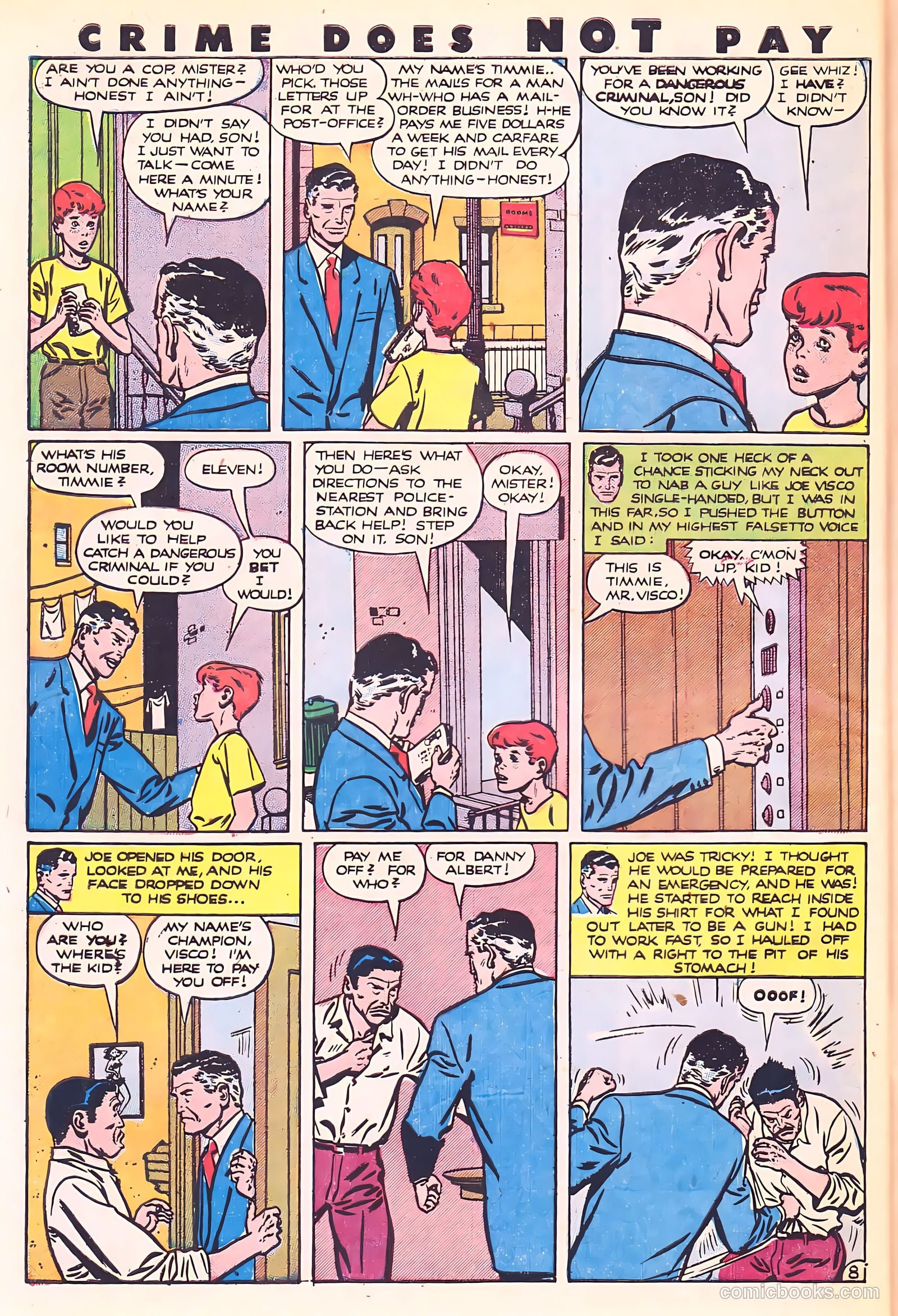 Crime Does Not Pay #87 (1950) — page 47 of 53