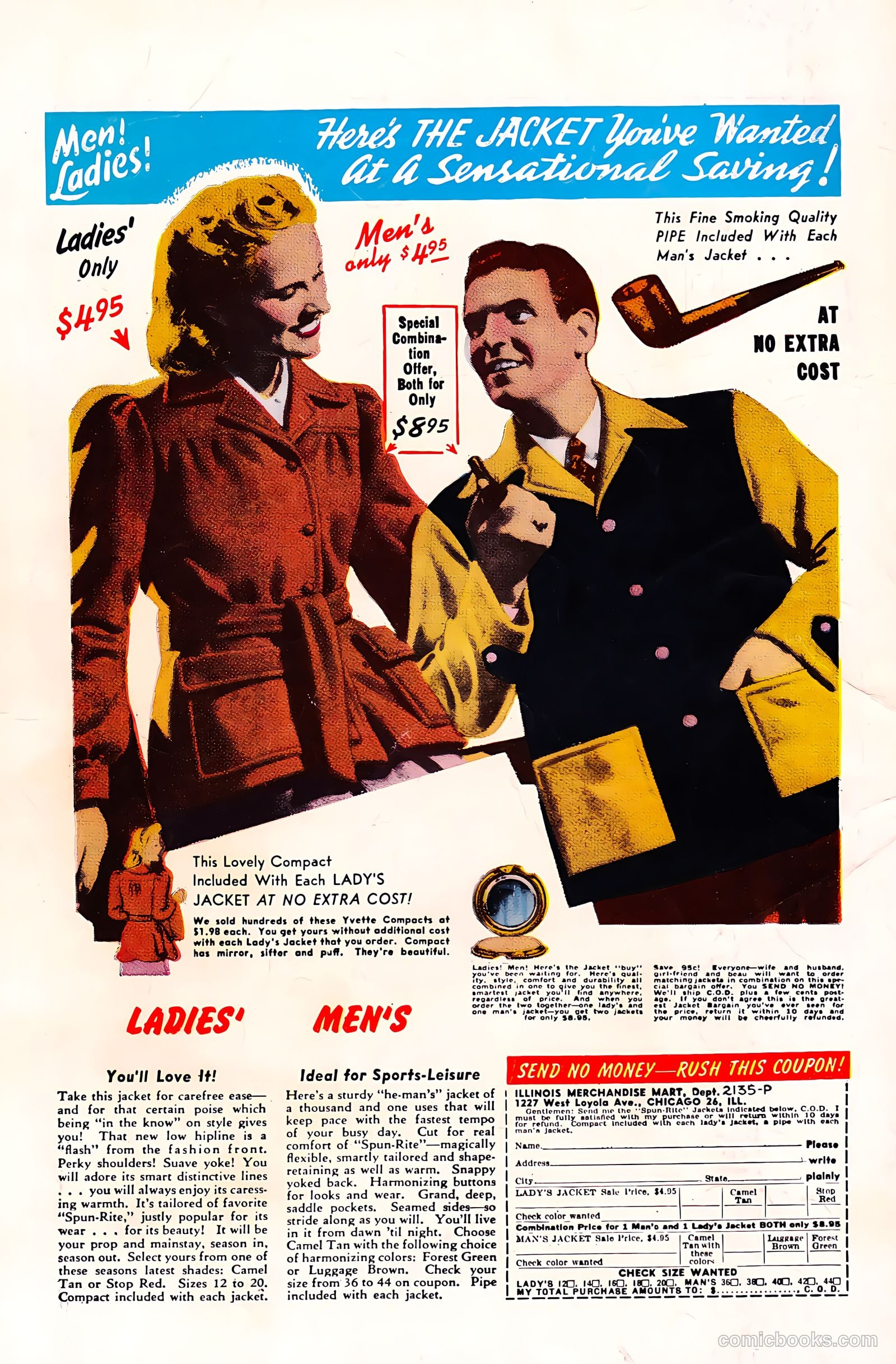 Crime Does Not Pay #87 (1950) — page 53 of 53