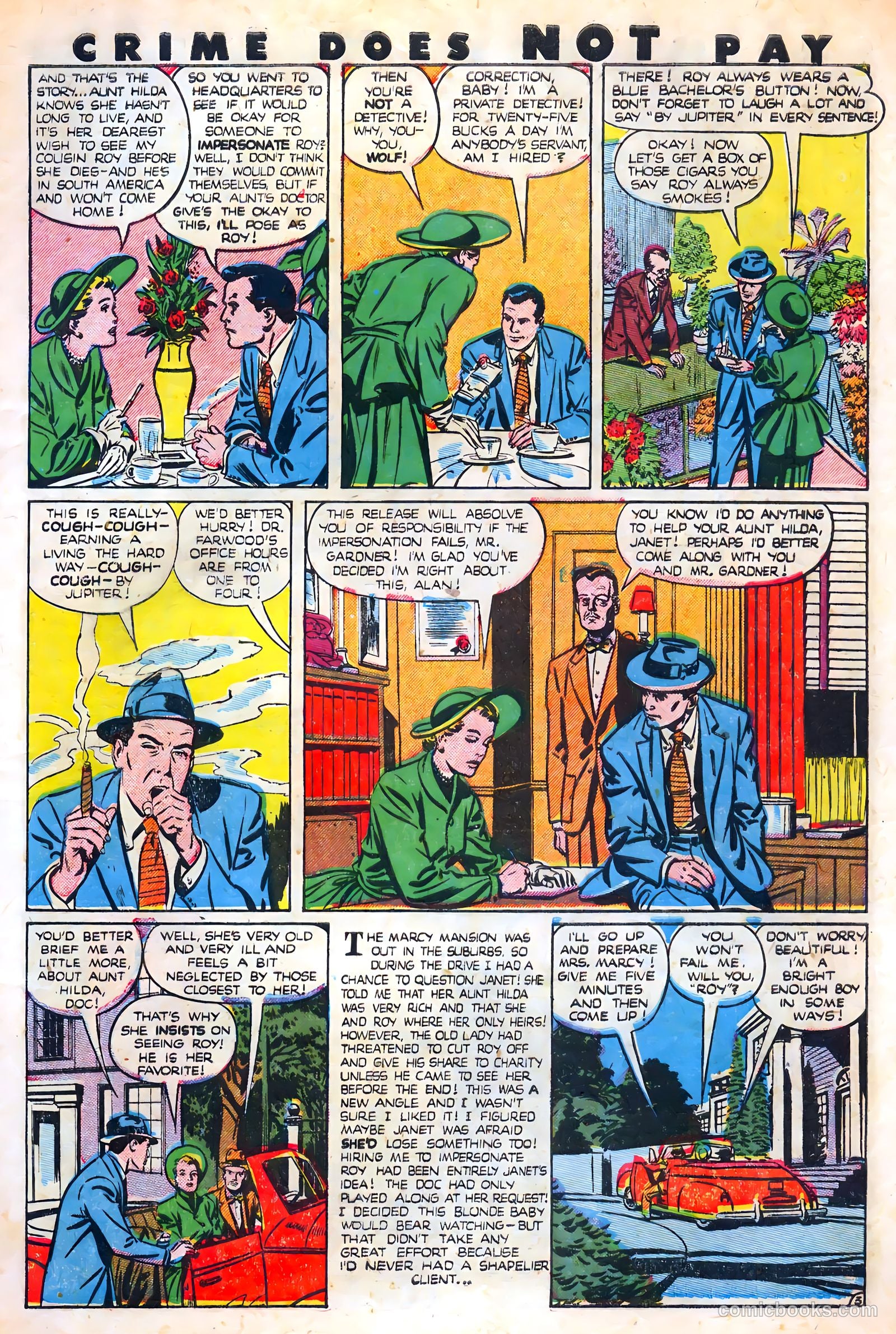 Crime Does Not Pay #88 (1950) — page 5 of 52