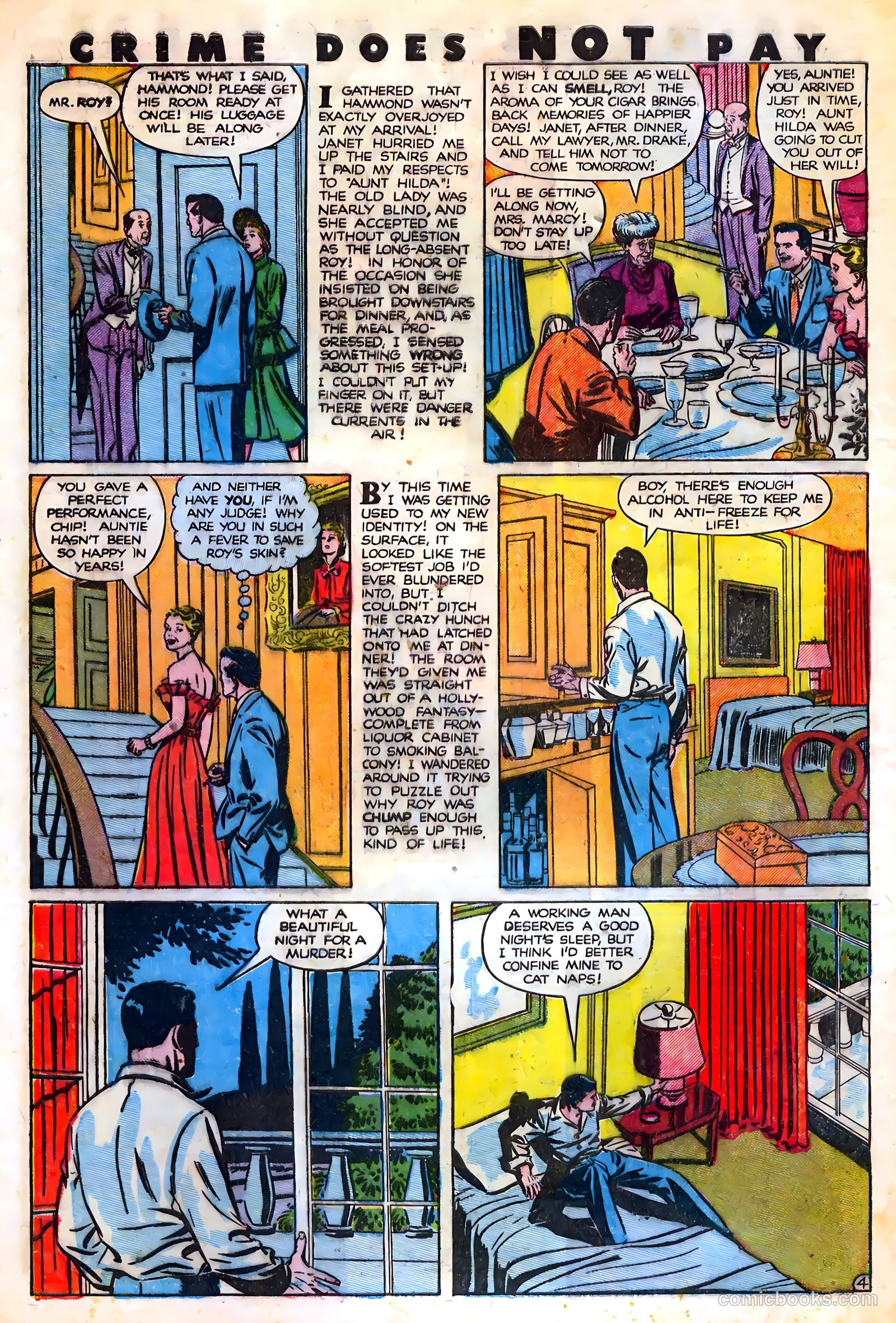 Crime Does Not Pay #88 (1950) — page 6 of 52