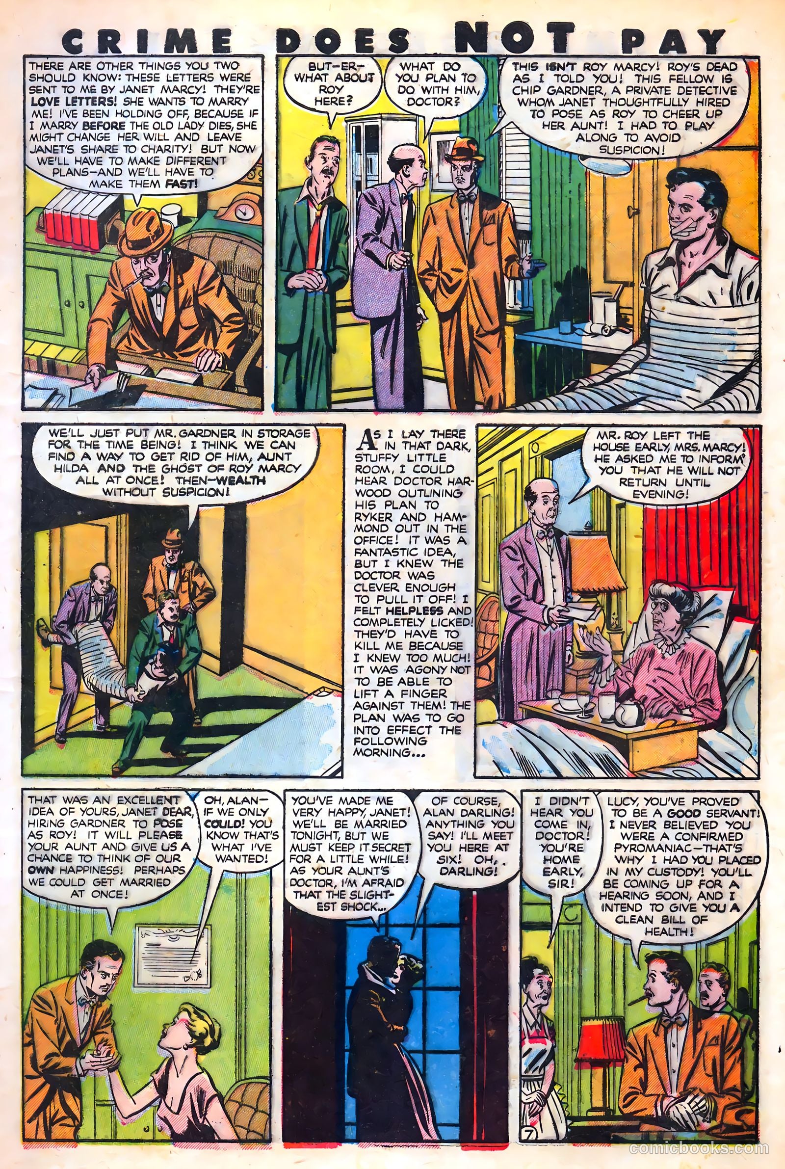 Crime Does Not Pay #88 (1950) — page 9 of 52
