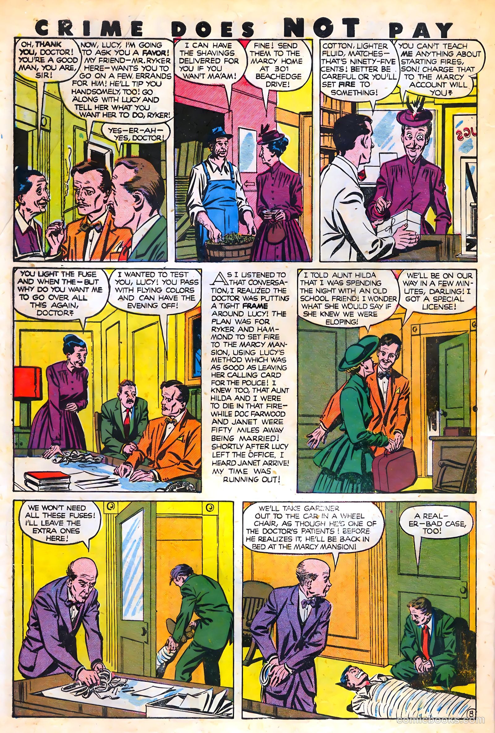 Crime Does Not Pay #88 (1950) — page 10 of 52