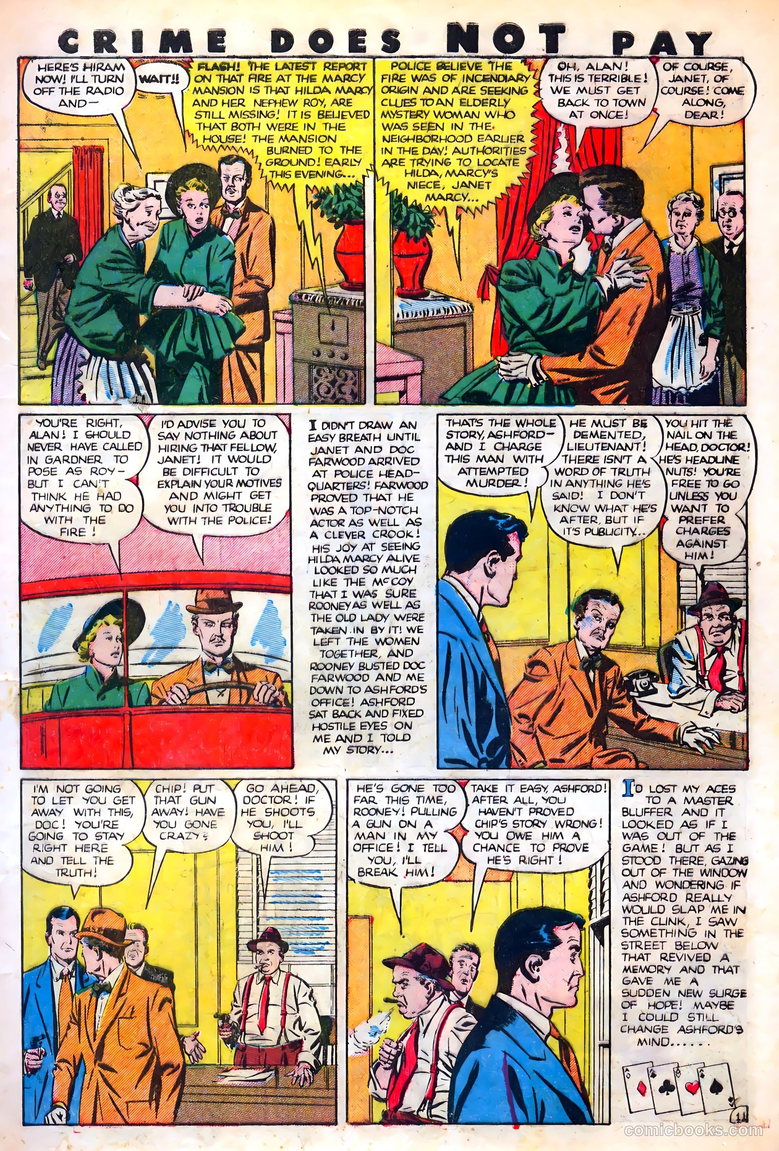 Crime Does Not Pay #88 (1950) — page 13 of 52