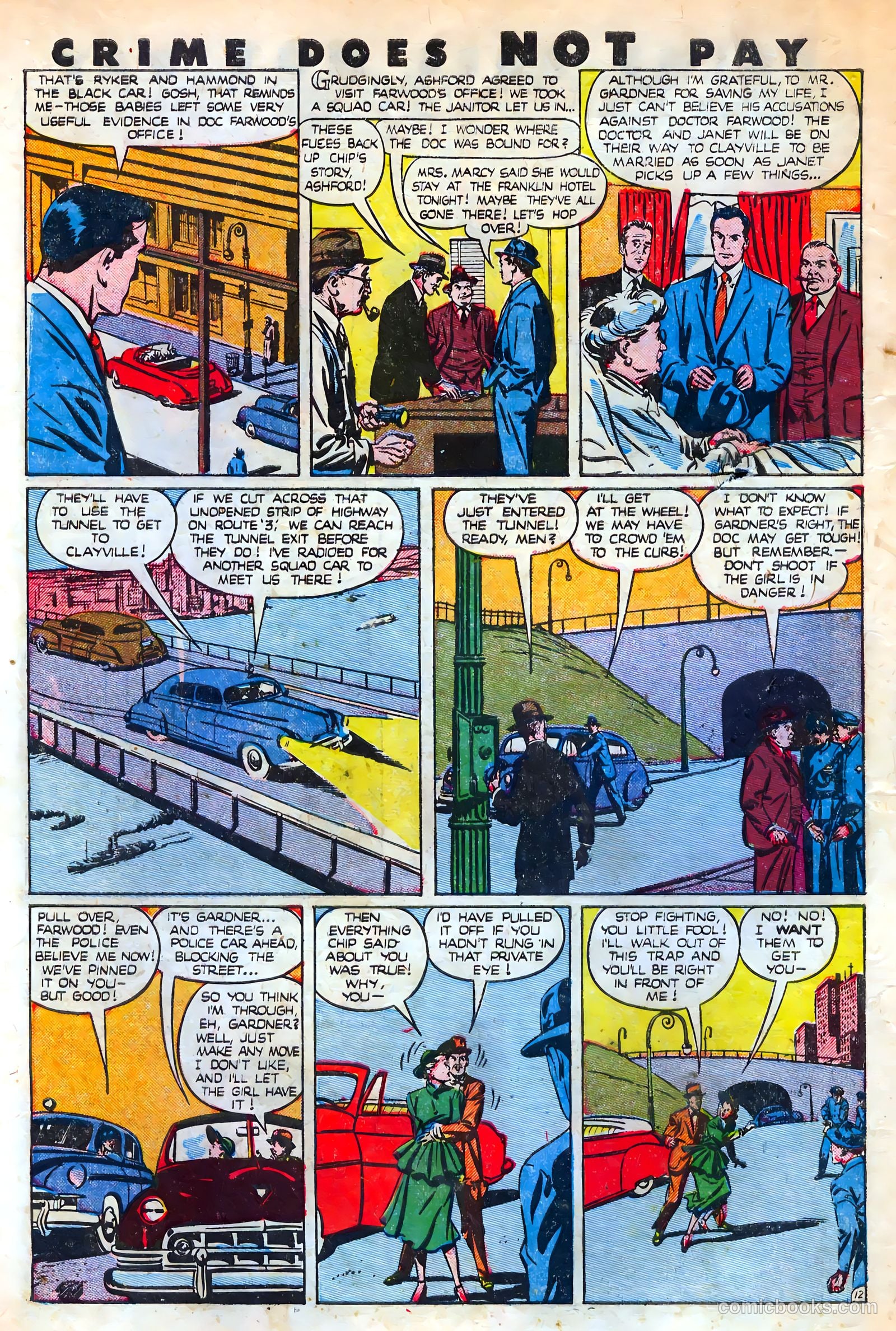 Crime Does Not Pay #88 (1950) — page 14 of 52