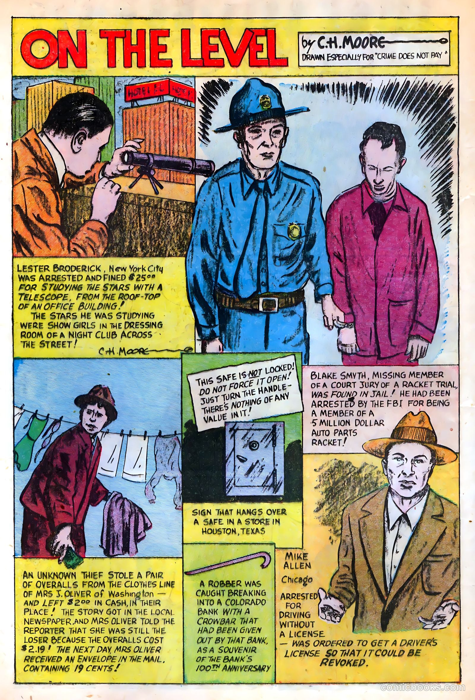 Crime Does Not Pay #88 (1950) — page 16 of 52
