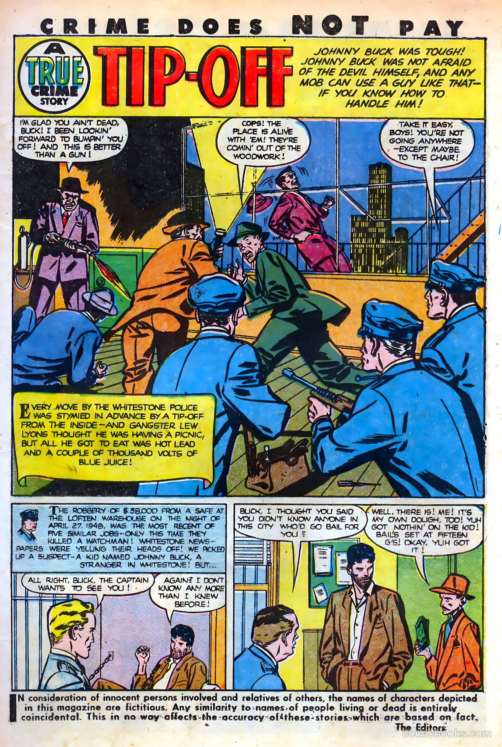 Crime Does Not Pay #88 (1950) — page 17 of 52
