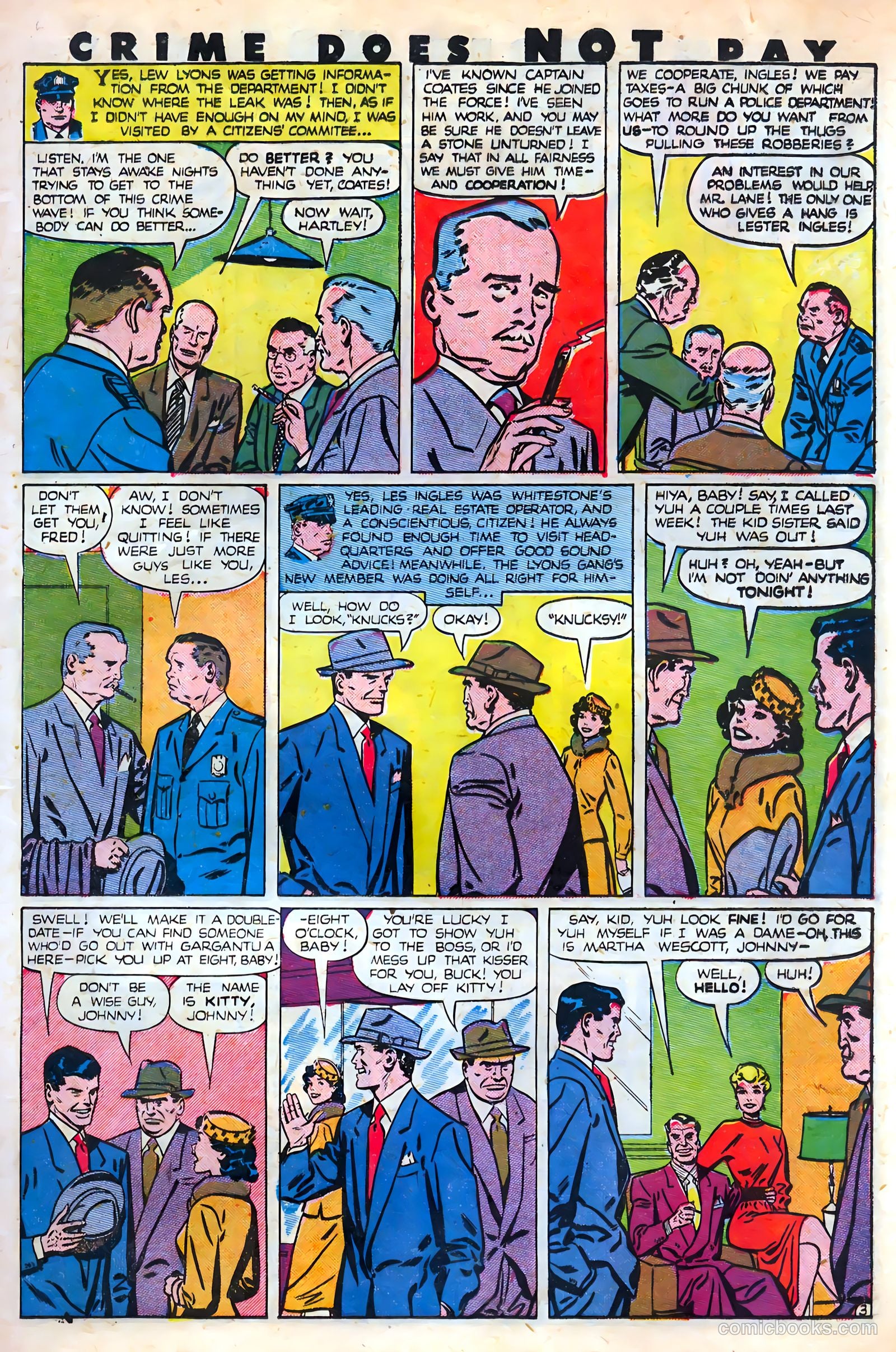 Crime Does Not Pay #88 (1950) — page 19 of 52