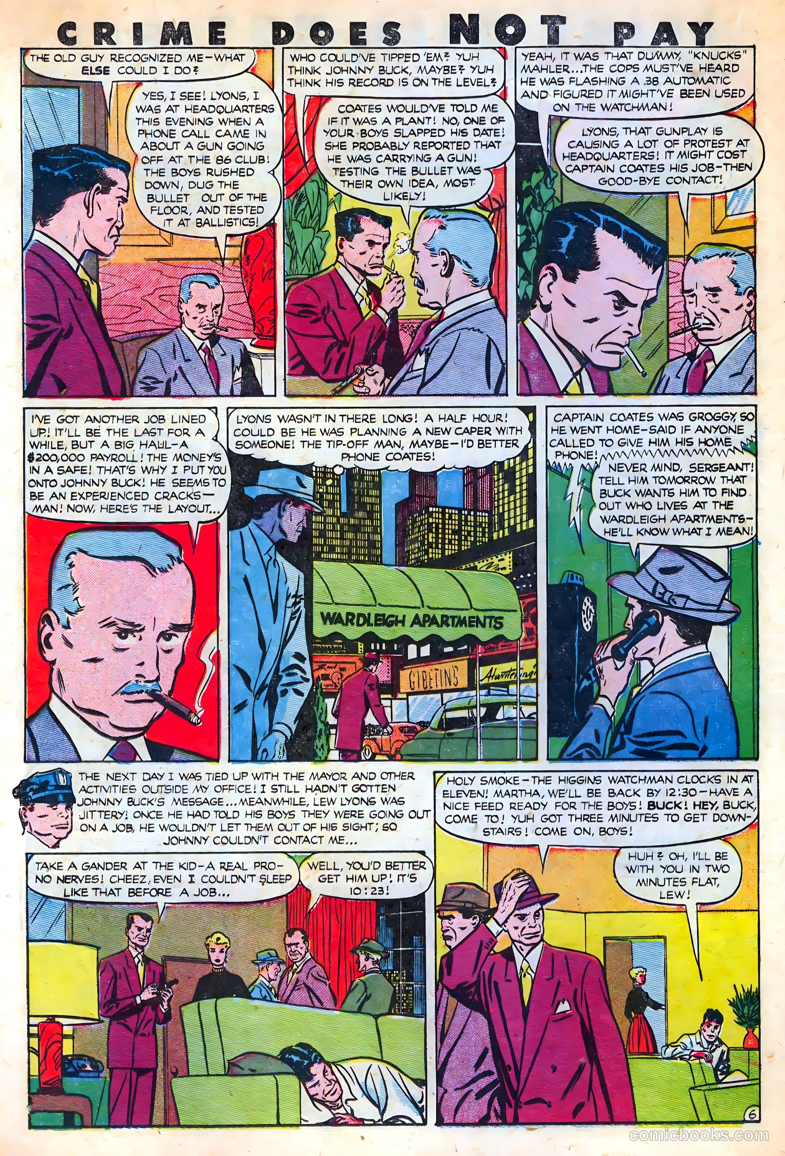 Crime Does Not Pay #88 (1950) — page 22 of 52