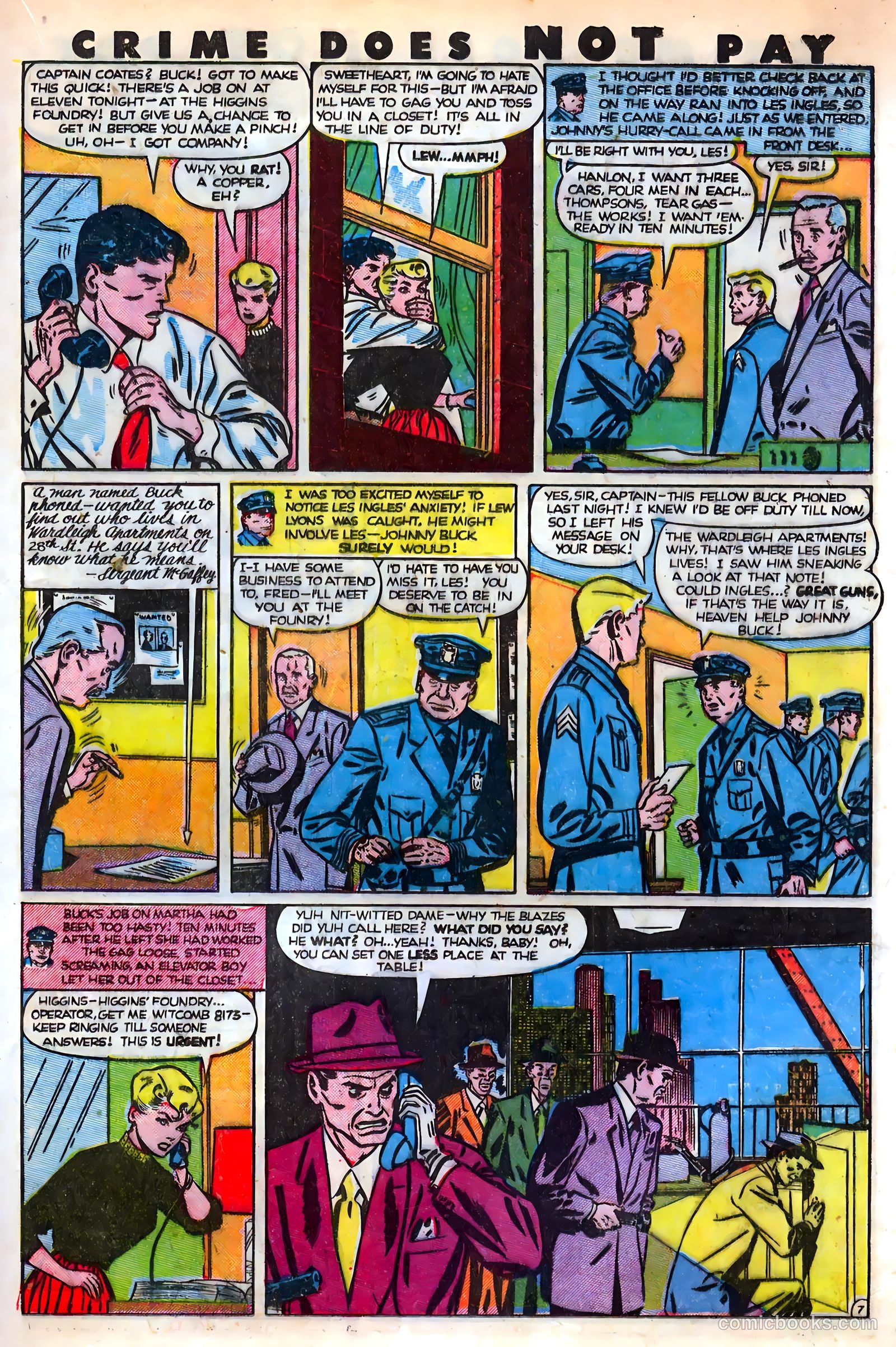 Crime Does Not Pay #88 (1950) — page 23 of 52