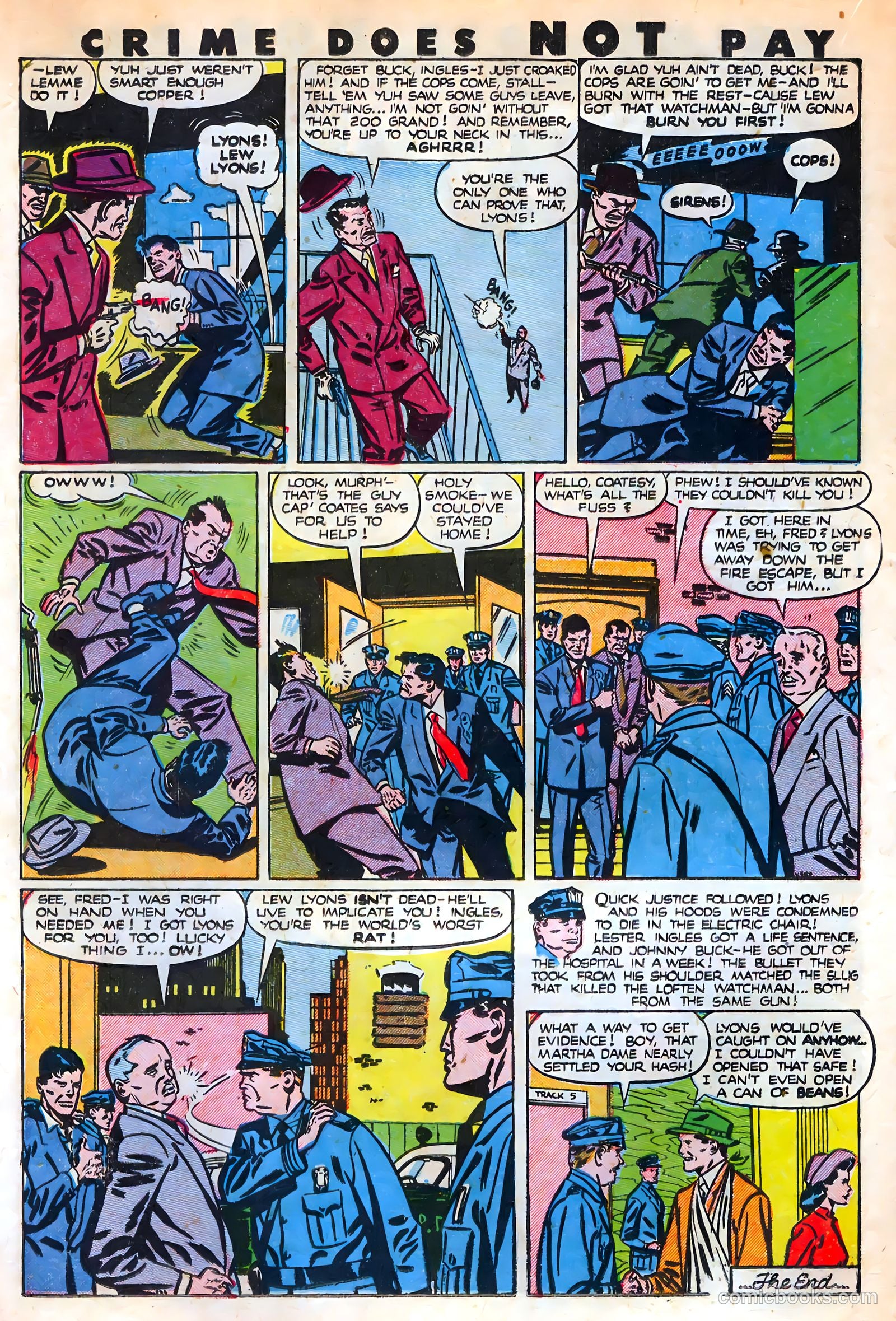 Crime Does Not Pay #88 (1950) — page 24 of 52