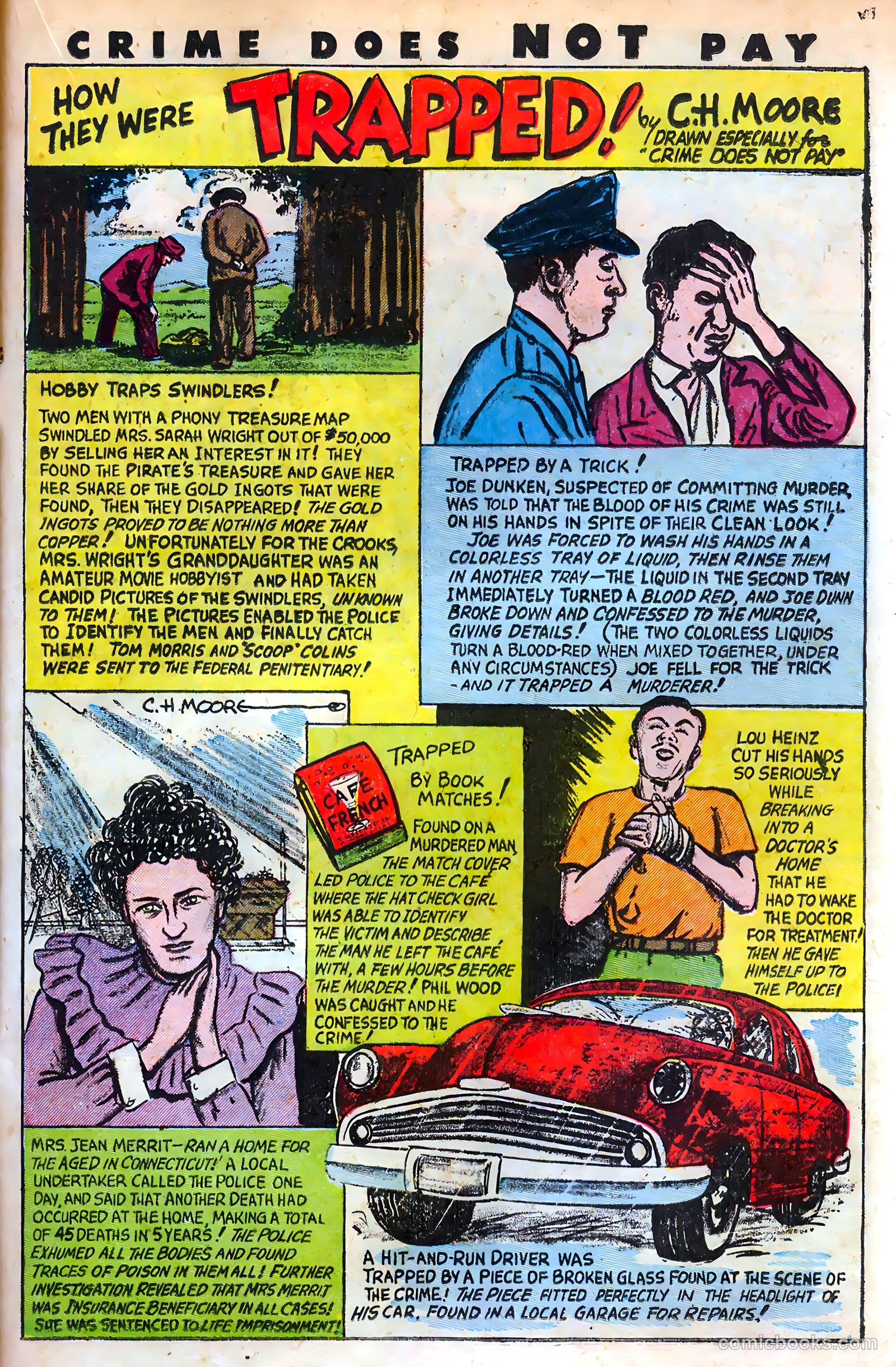 Crime Does Not Pay #88 (1950) — page 29 of 52