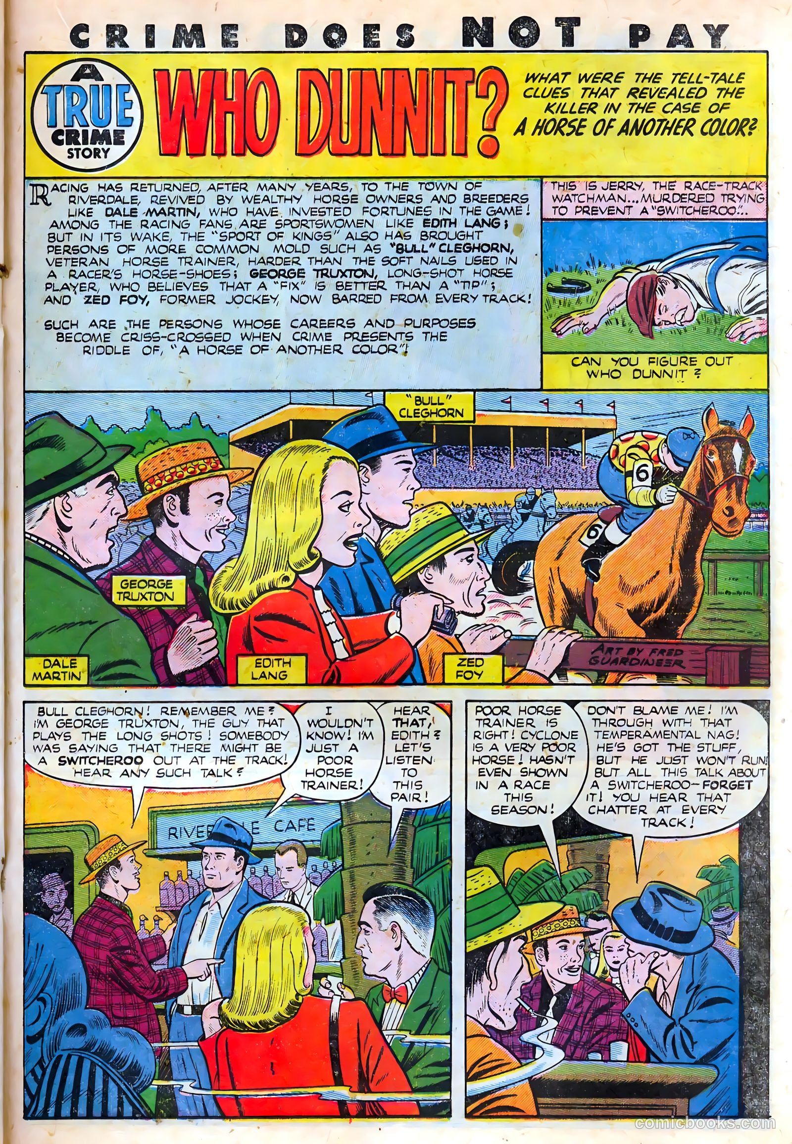 Crime Does Not Pay #88 (1950) — page 31 of 52