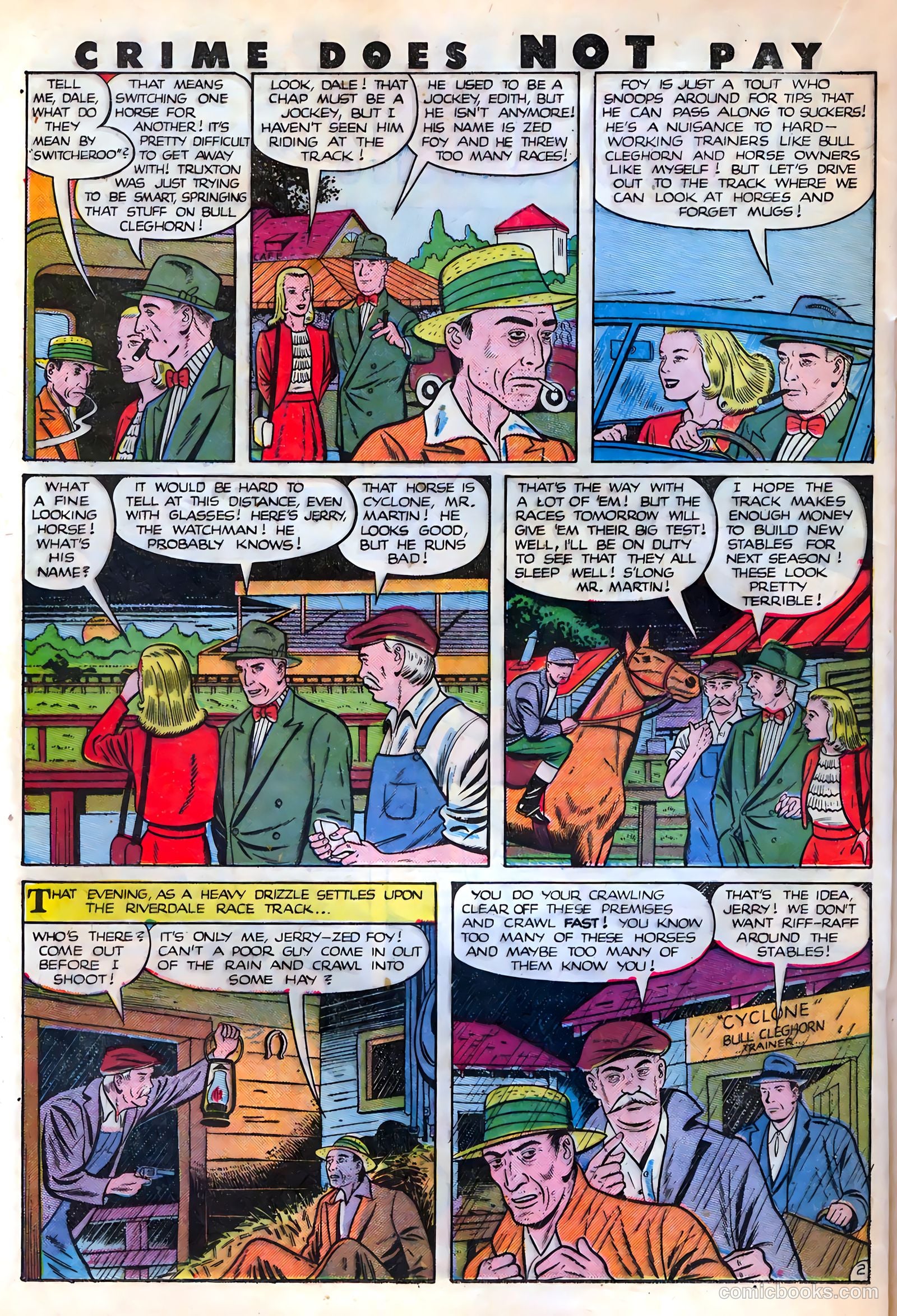 Crime Does Not Pay #88 (1950) — page 32 of 52