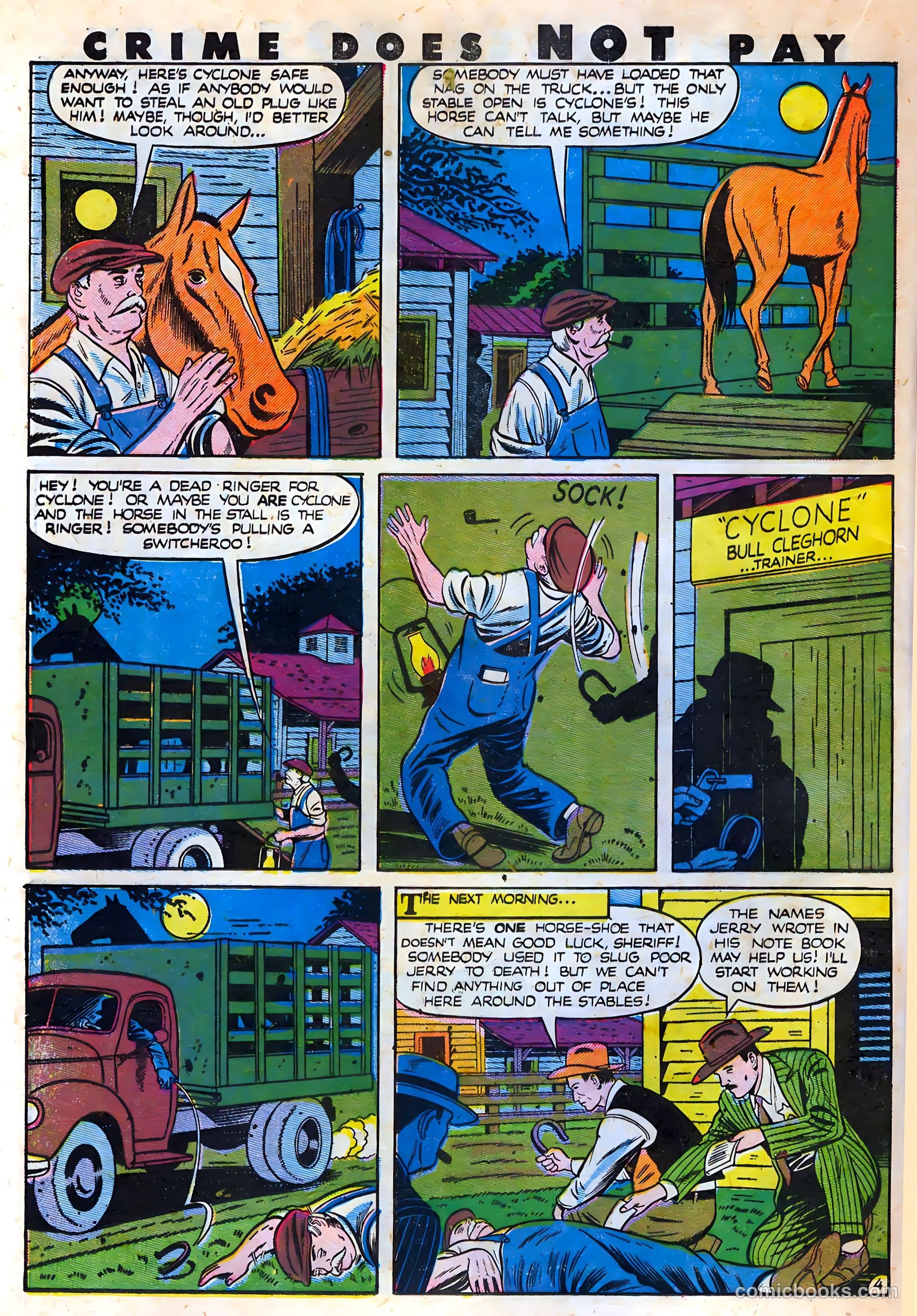 Crime Does Not Pay #88 (1950) — page 34 of 52