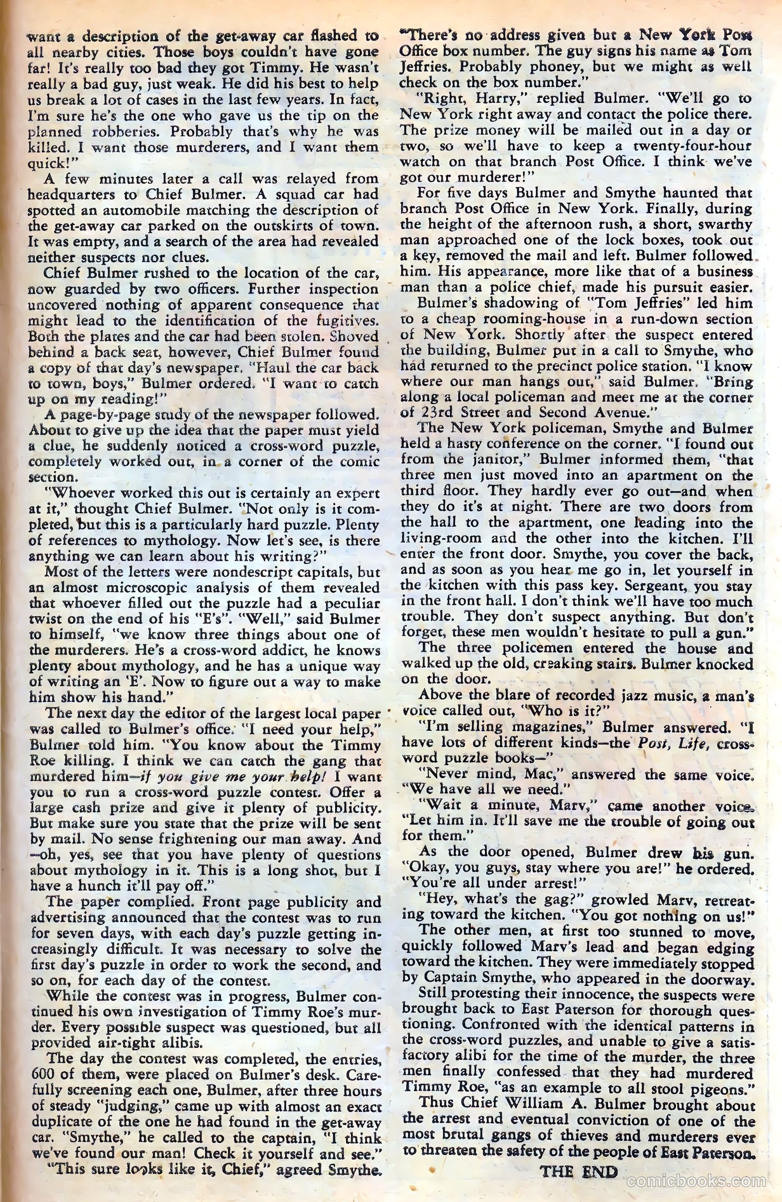 Crime Does Not Pay #88 (1950) — page 39 of 52