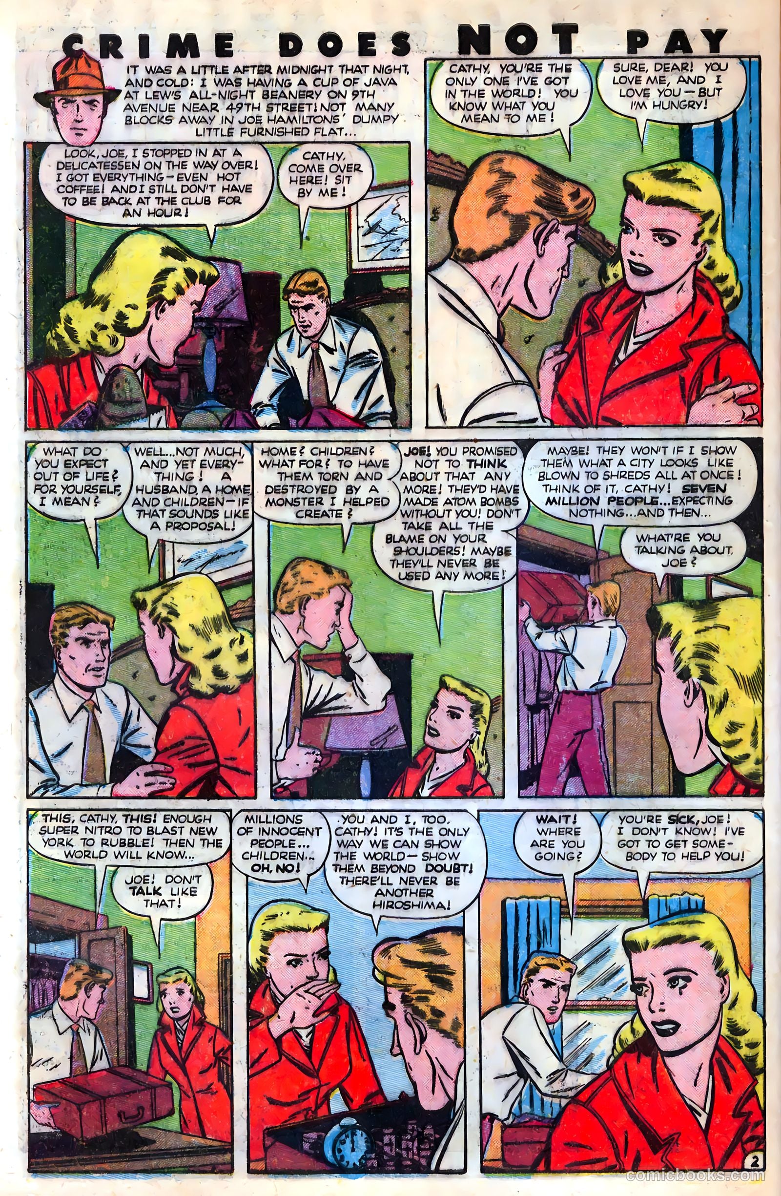 Crime Does Not Pay #88 (1950) — page 42 of 52