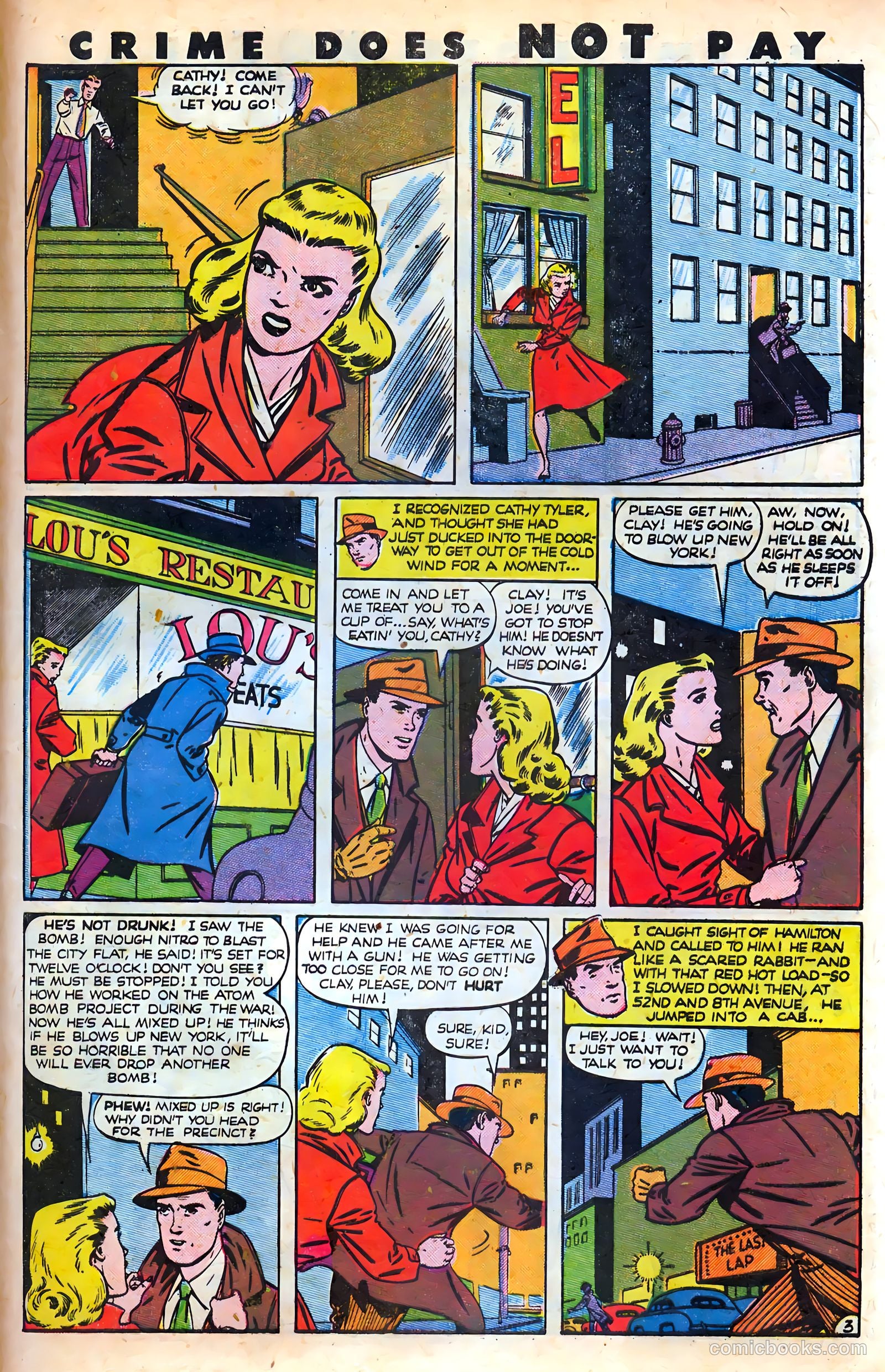 Crime Does Not Pay #88 (1950) — page 43 of 52