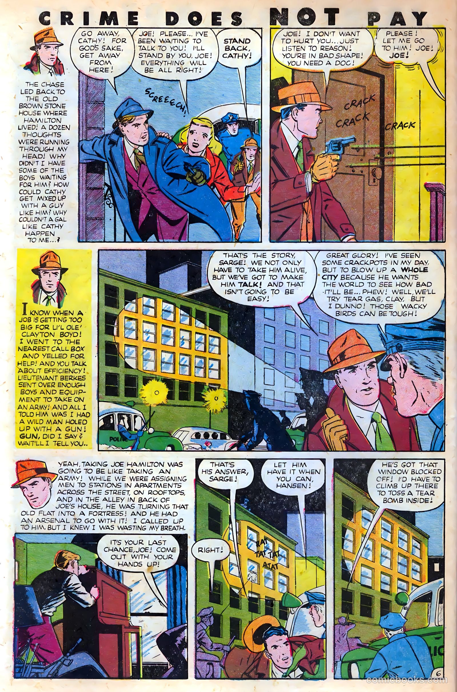 Crime Does Not Pay #88 (1950) — page 46 of 52