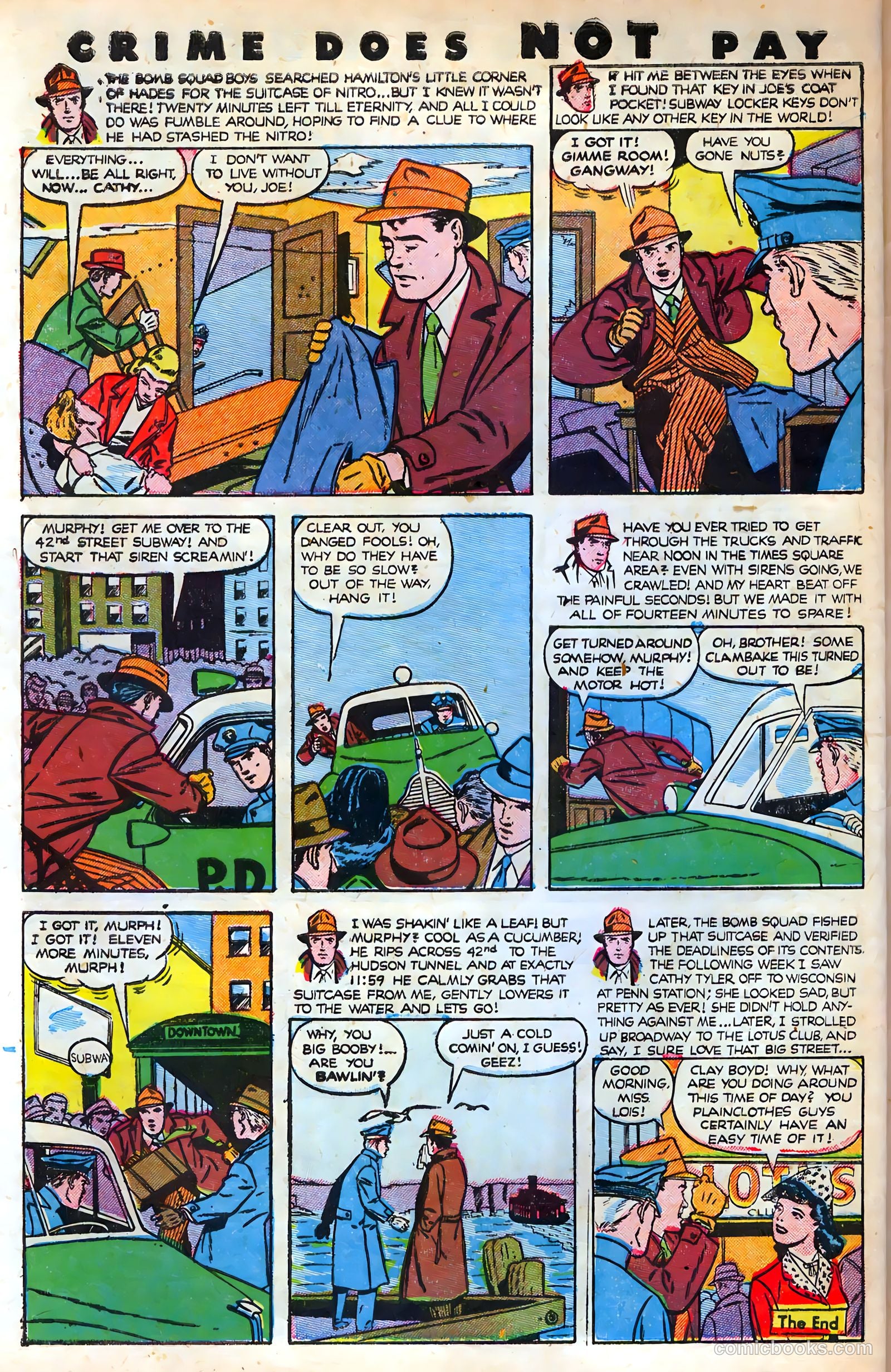 Crime Does Not Pay #88 (1950) — page 48 of 52